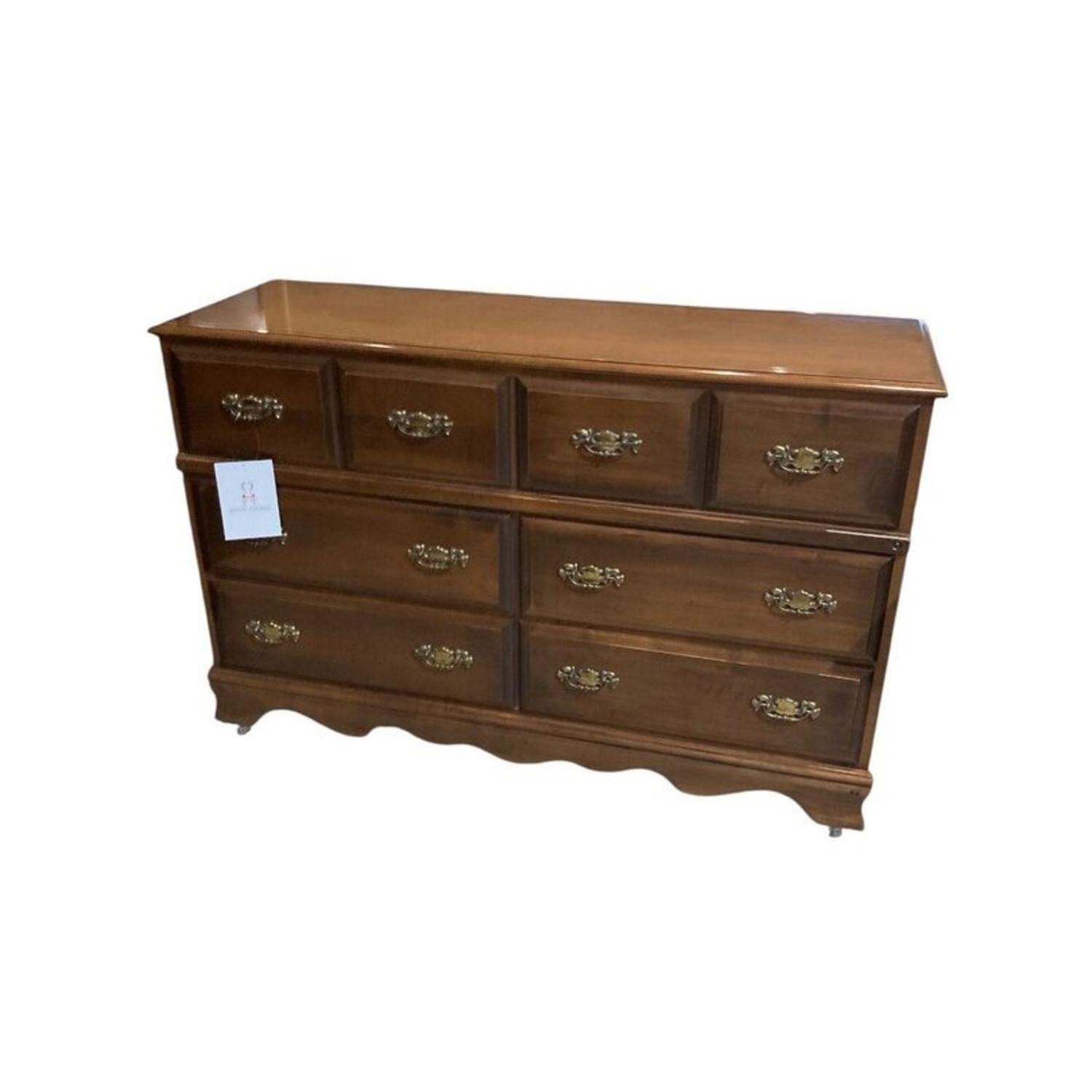 Traditional Solid Wood 6-Drawer Dresser - image-12