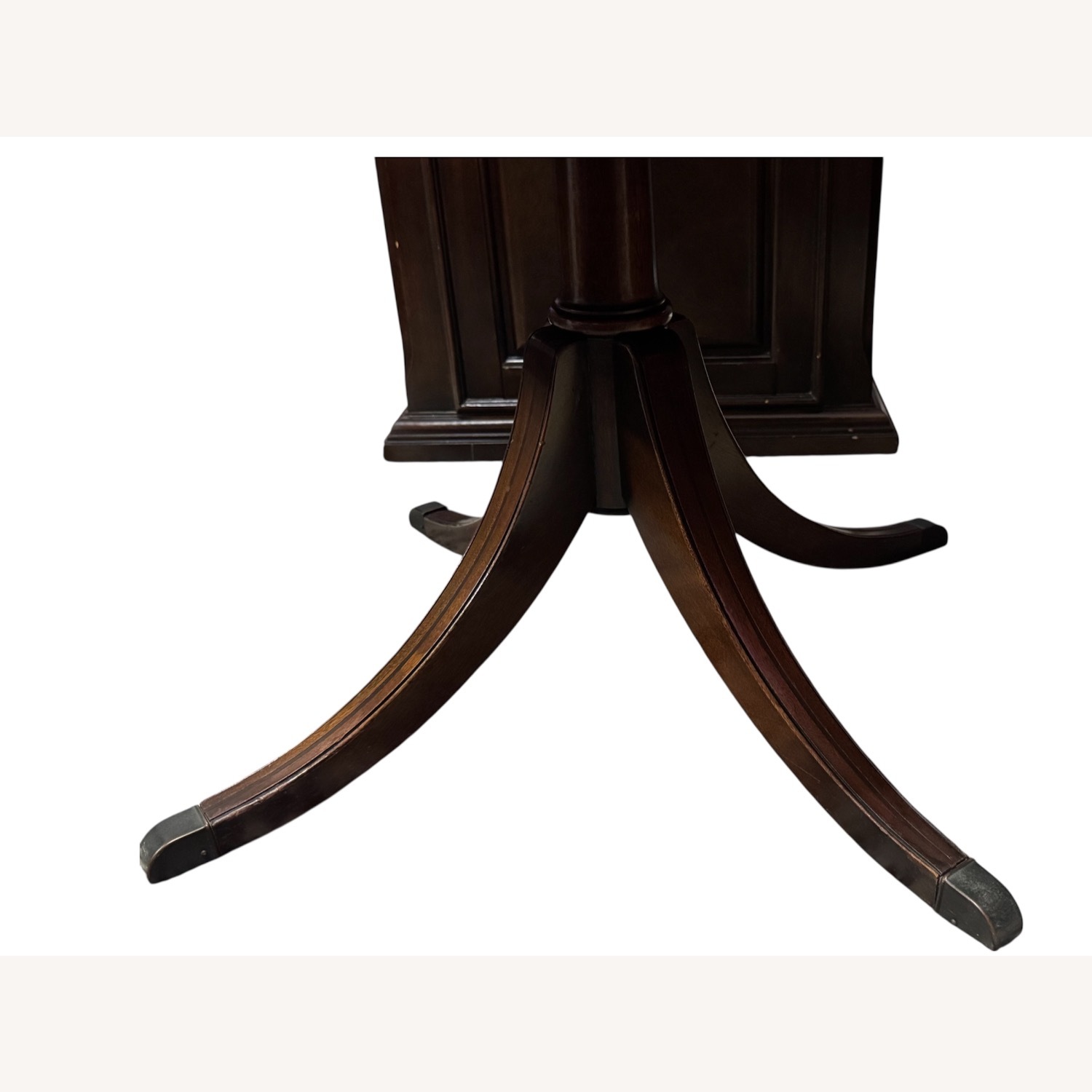 Vintage Regency Revival Tooled Leather Tops 1947 - image-4