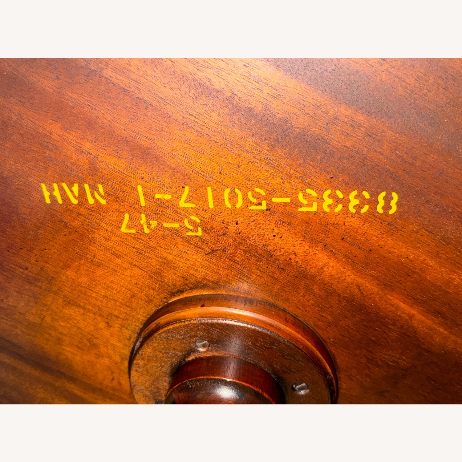 Vintage Regency Revival Tooled Leather Tops 1947 - image-12