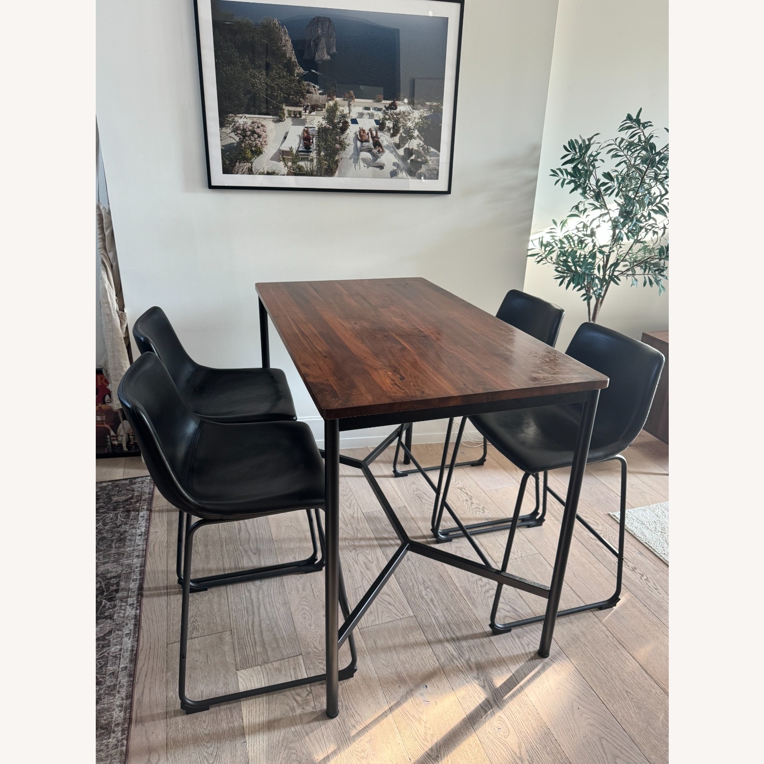 Article Joelva Walnut Counter Table - image-1