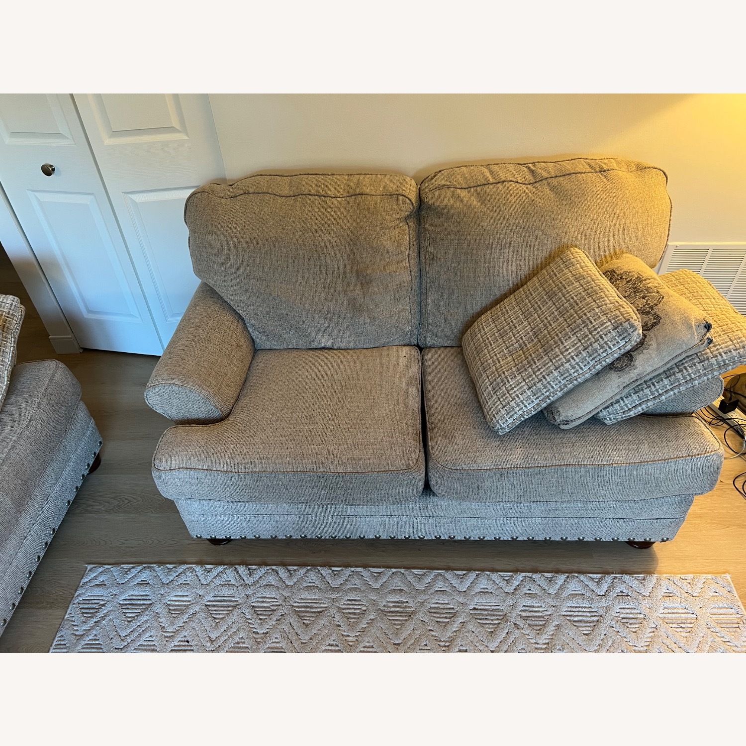 Bob's Discount Furniture Charleston Loveseat - image-1