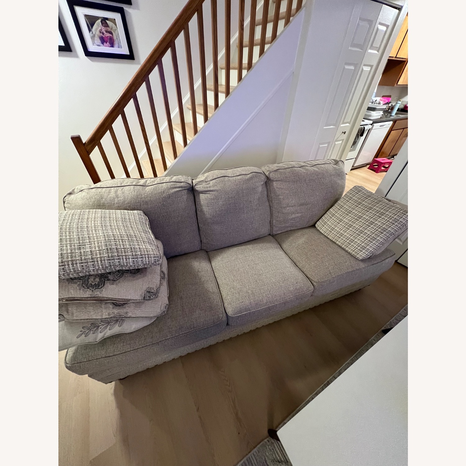 Charleston Beige 90” Sofa - image-2