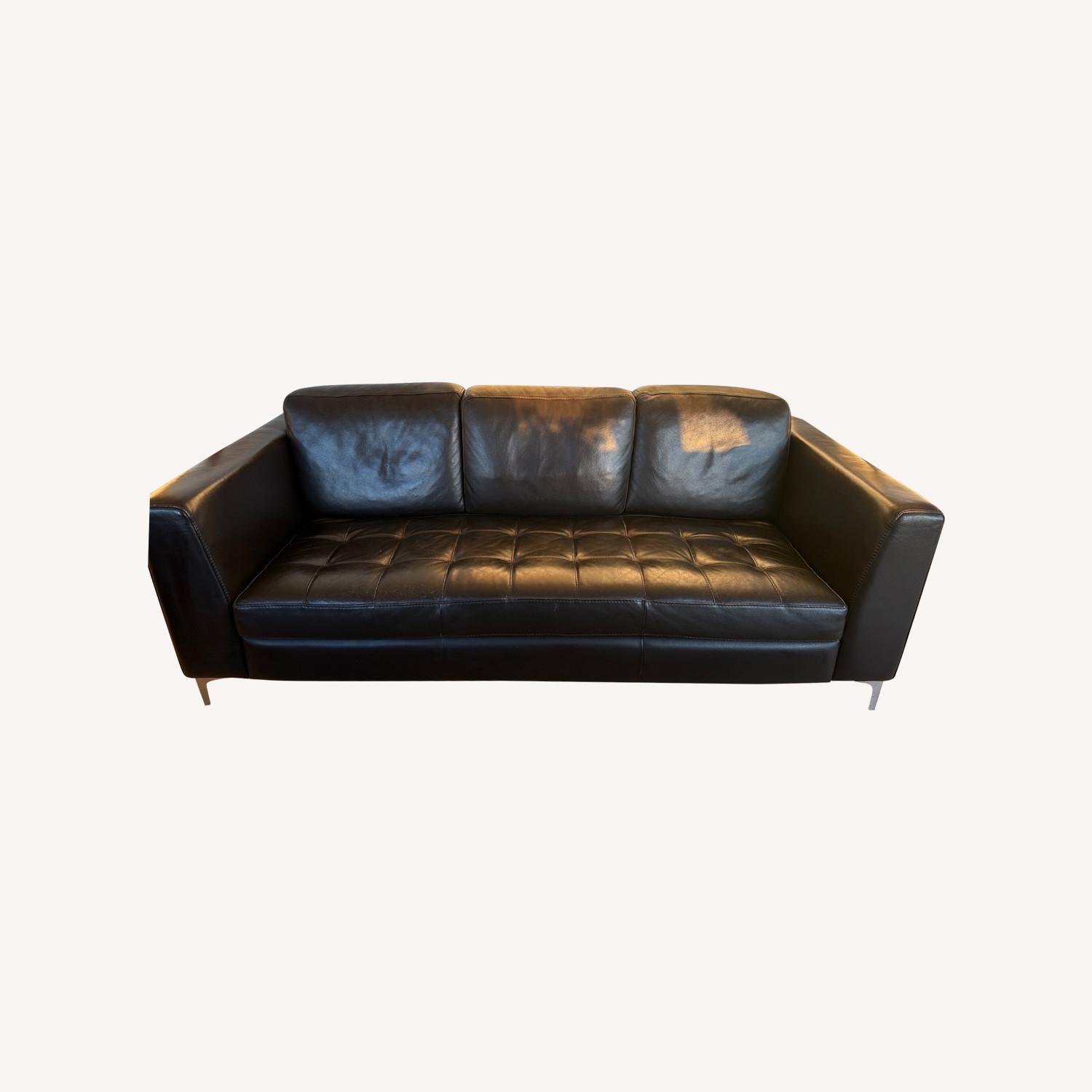 Deltasalotti Italian Leather Sofa - image-0