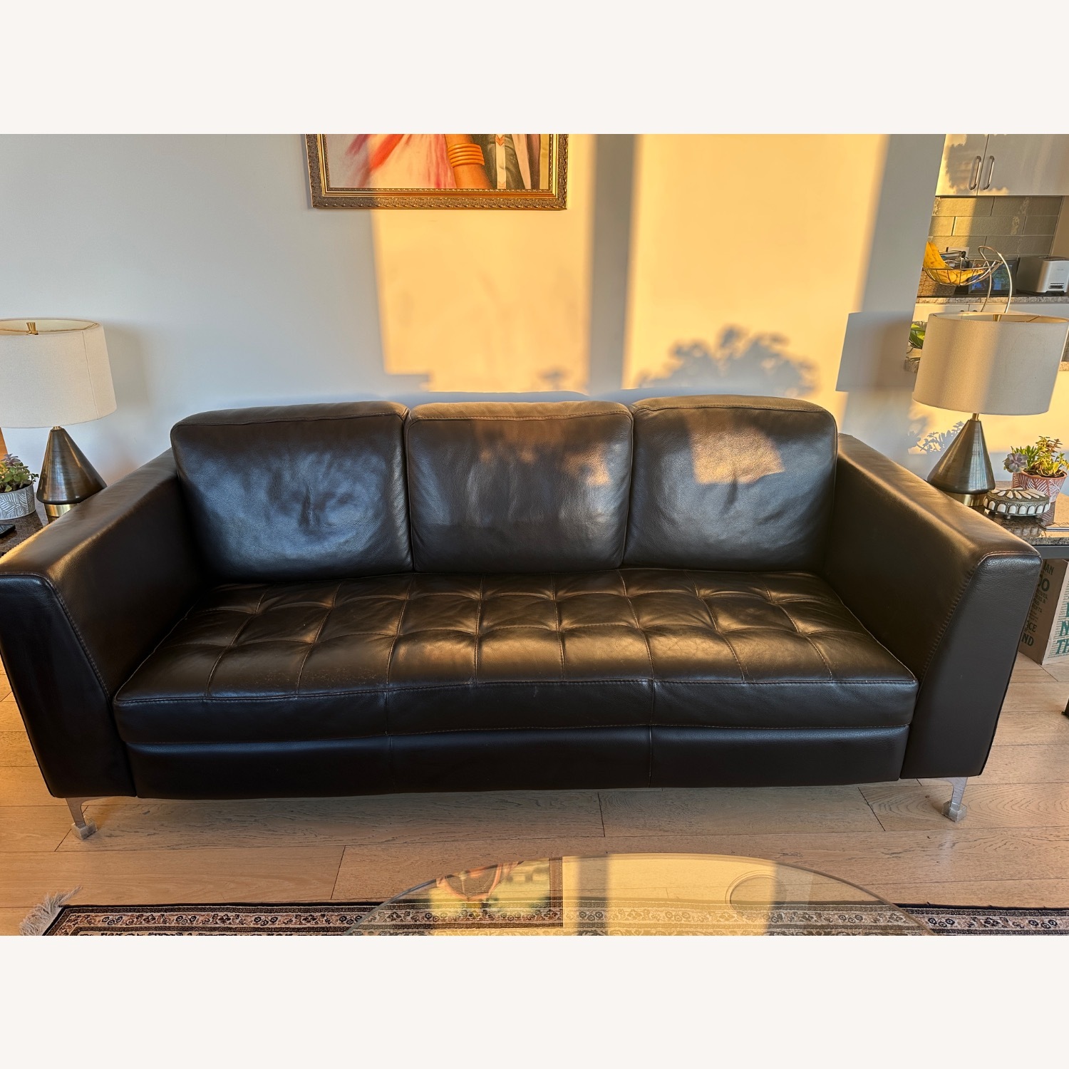 Deltasalotti Italian Leather Sofa - image-1