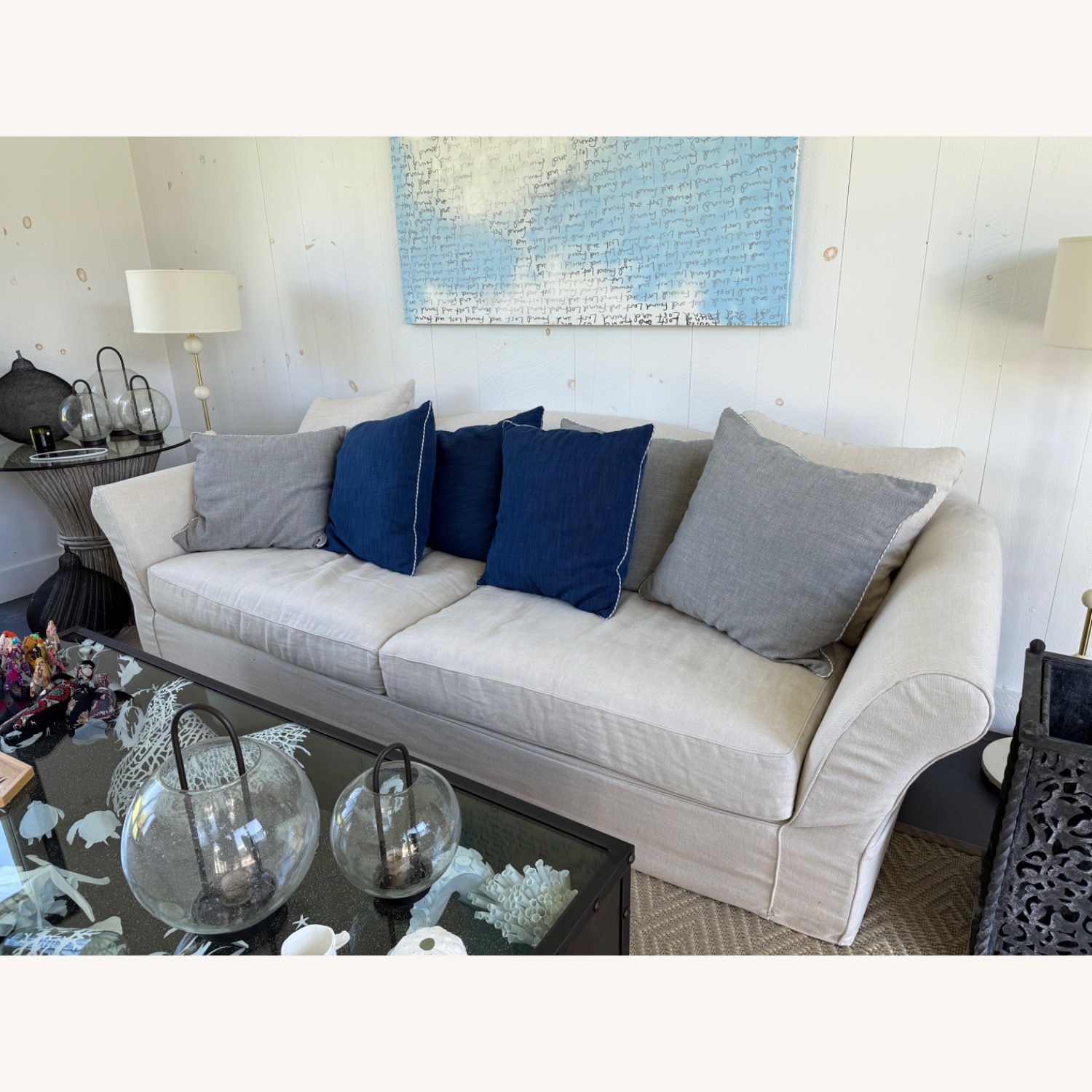 RH Camelback Slipcovered Sofa - image-5