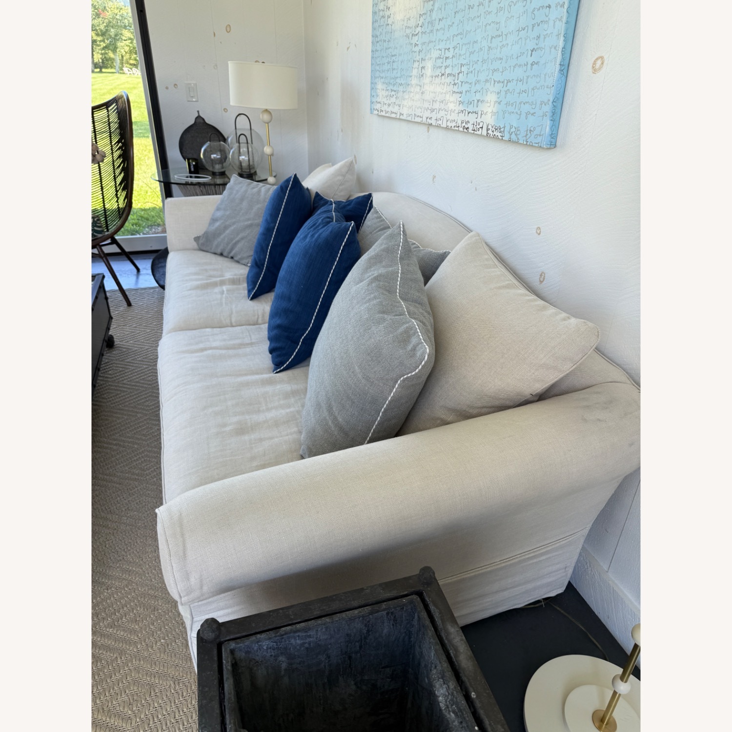 RH Camelback Slipcovered Sofa - image-3