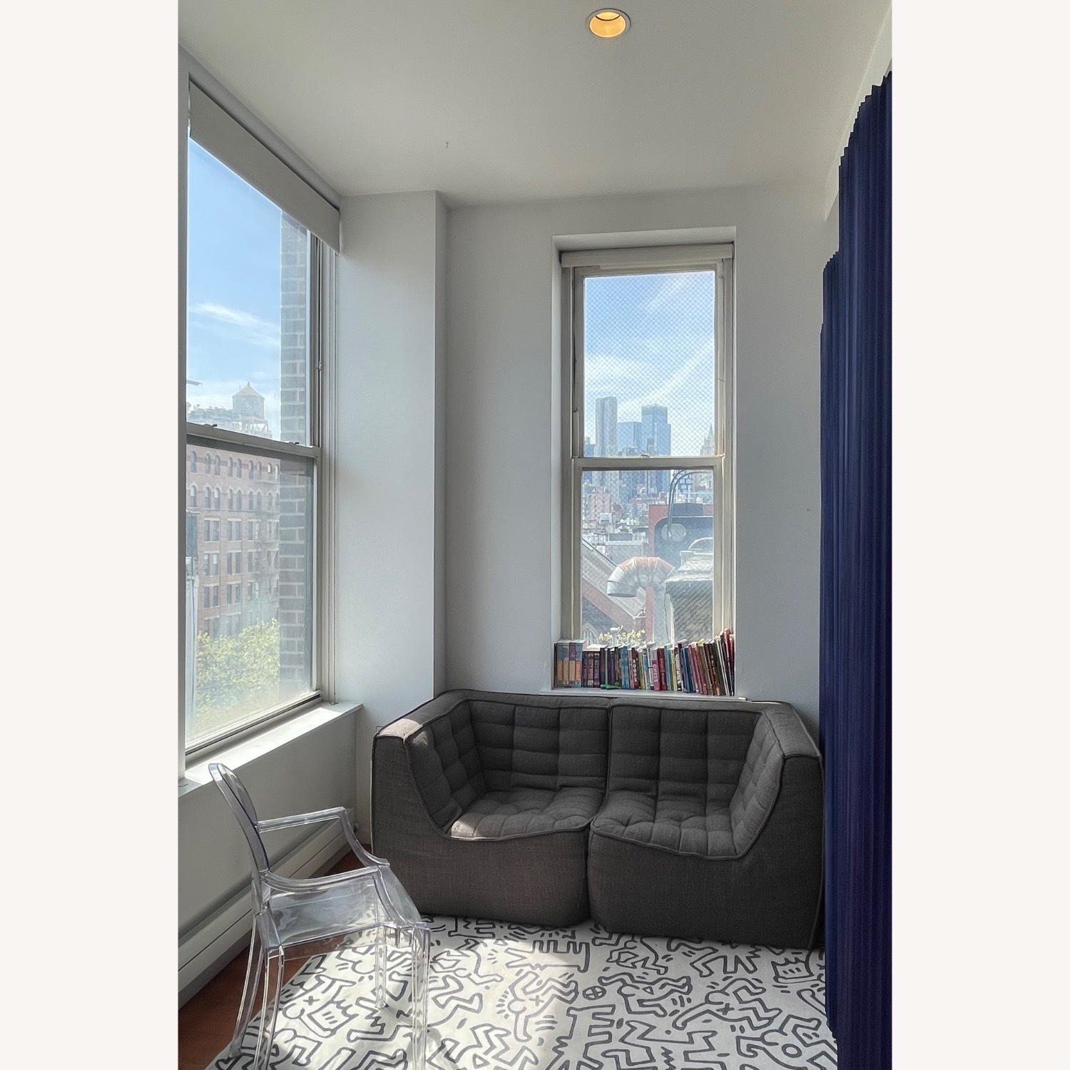  ABC Carpet/Industry West Ethnicraft Modular Sofa - image-3