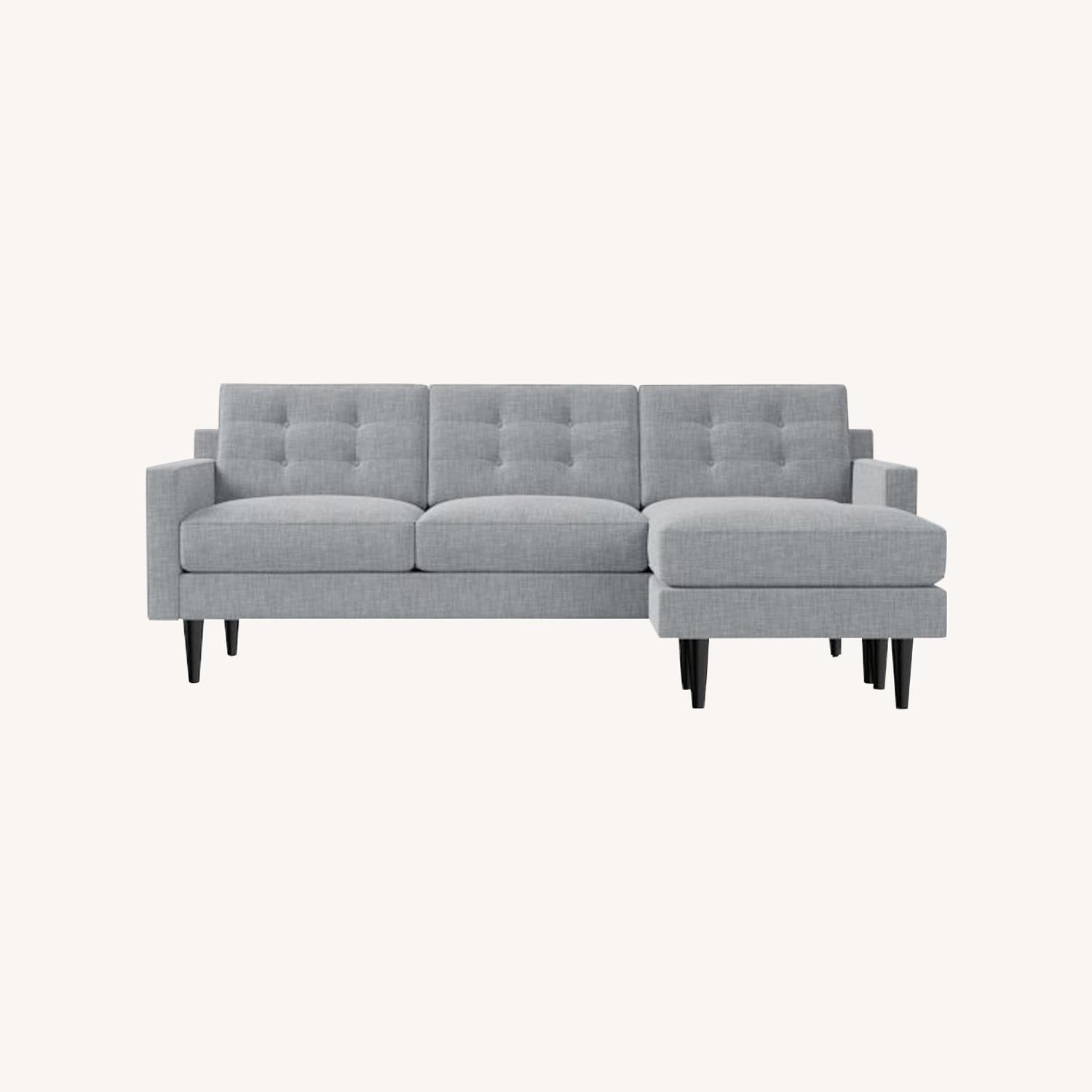 West Elm Drake 2-Piece Reversible Sectional - image-0