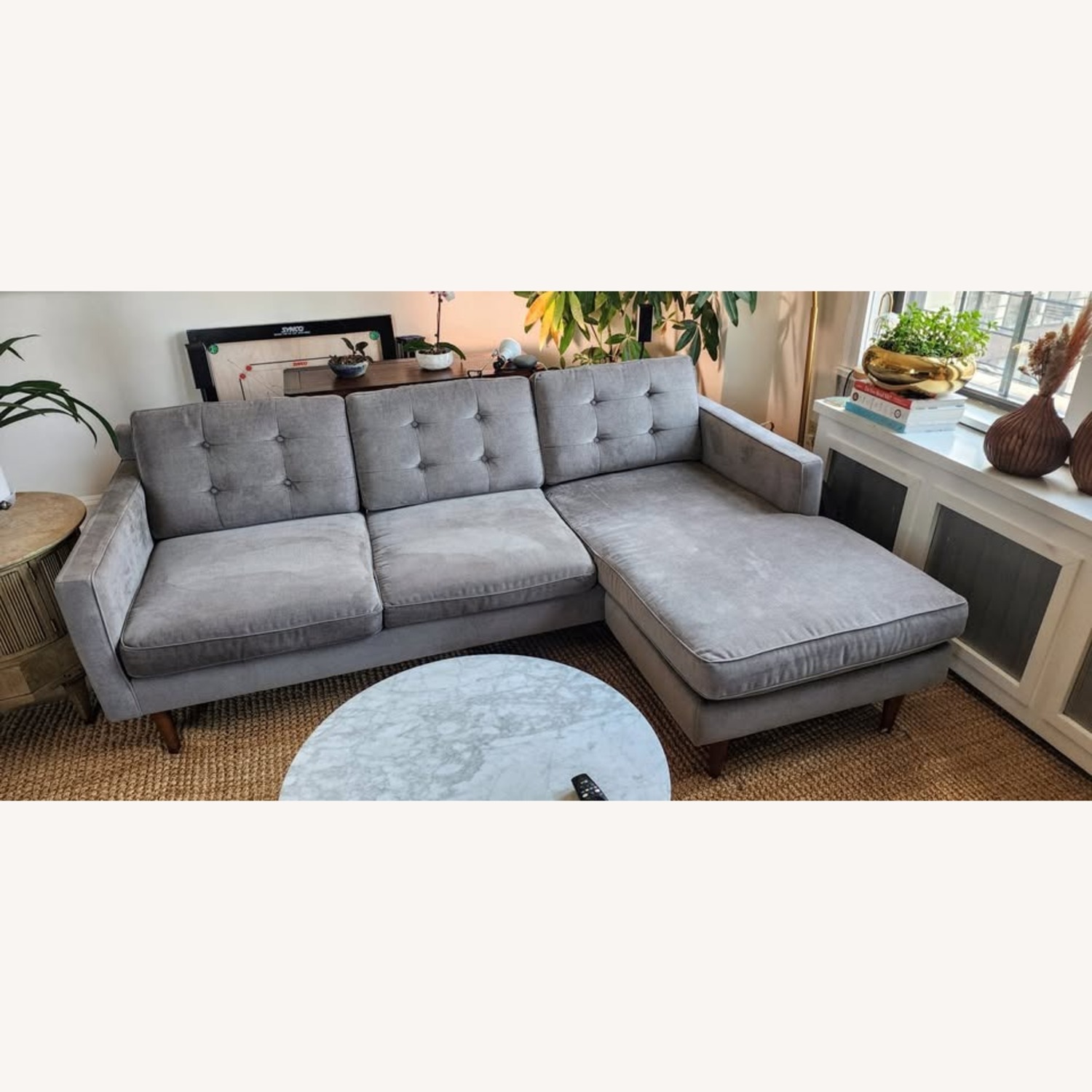 West Elm Drake 2-Piece Reversible Sectional - image-1