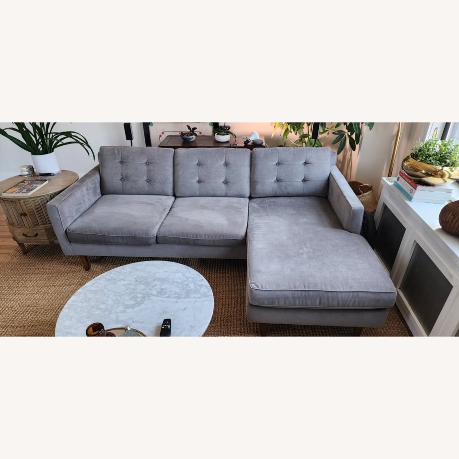 West Elm Drake 2-Piece Reversible Sectional - image-2