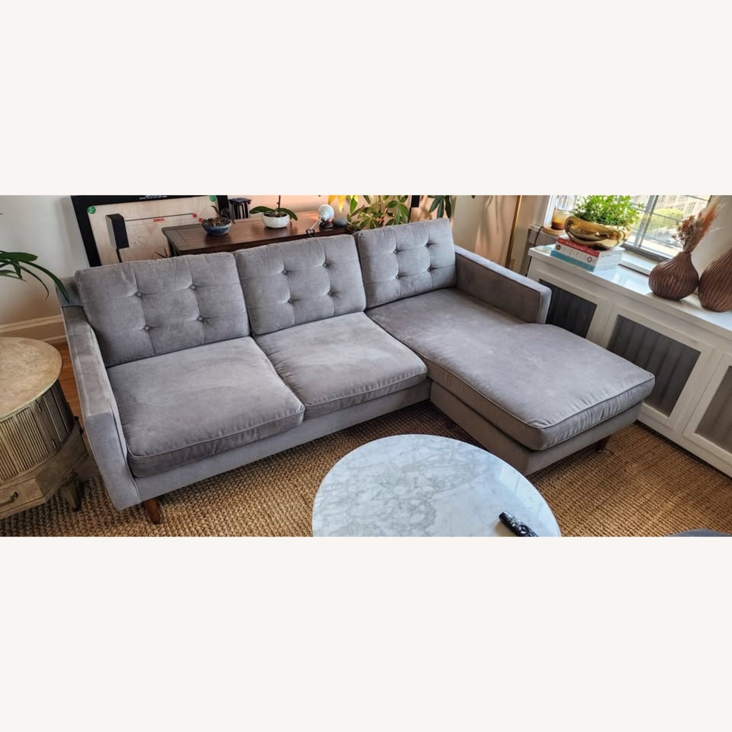 West Elm Drake 2-Piece Reversible Sectional - image-3