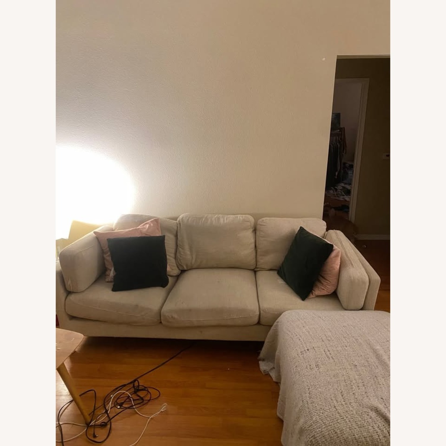 World Market Noelle L Shaped Couch - image-1