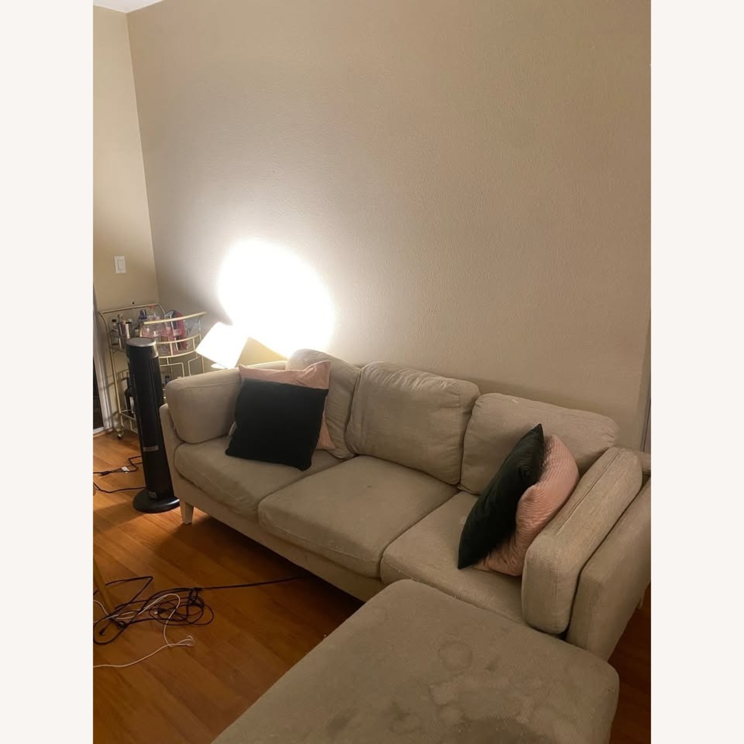 World Market Noelle L Shaped Couch - image-4