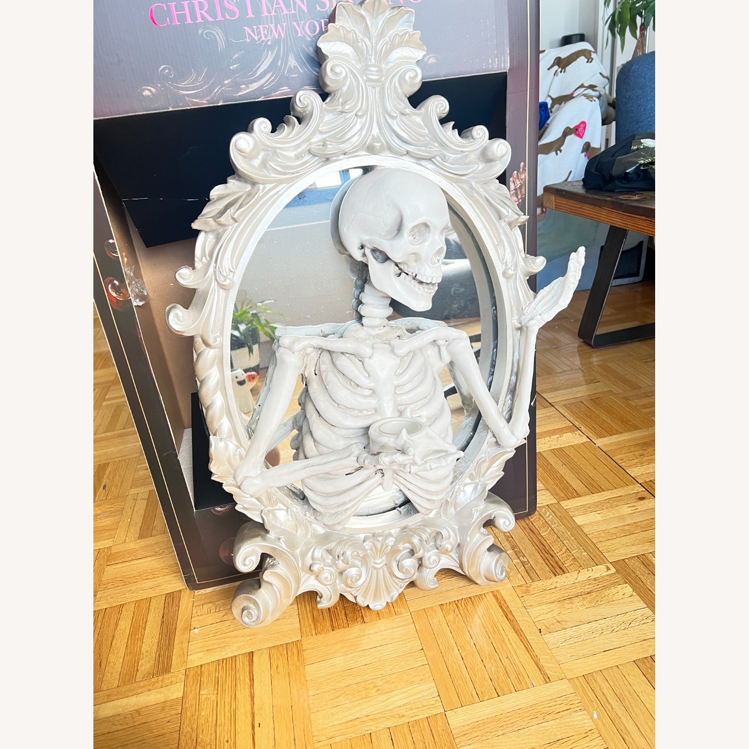 Cristian Siriano Skeleton Mirror - image-1
