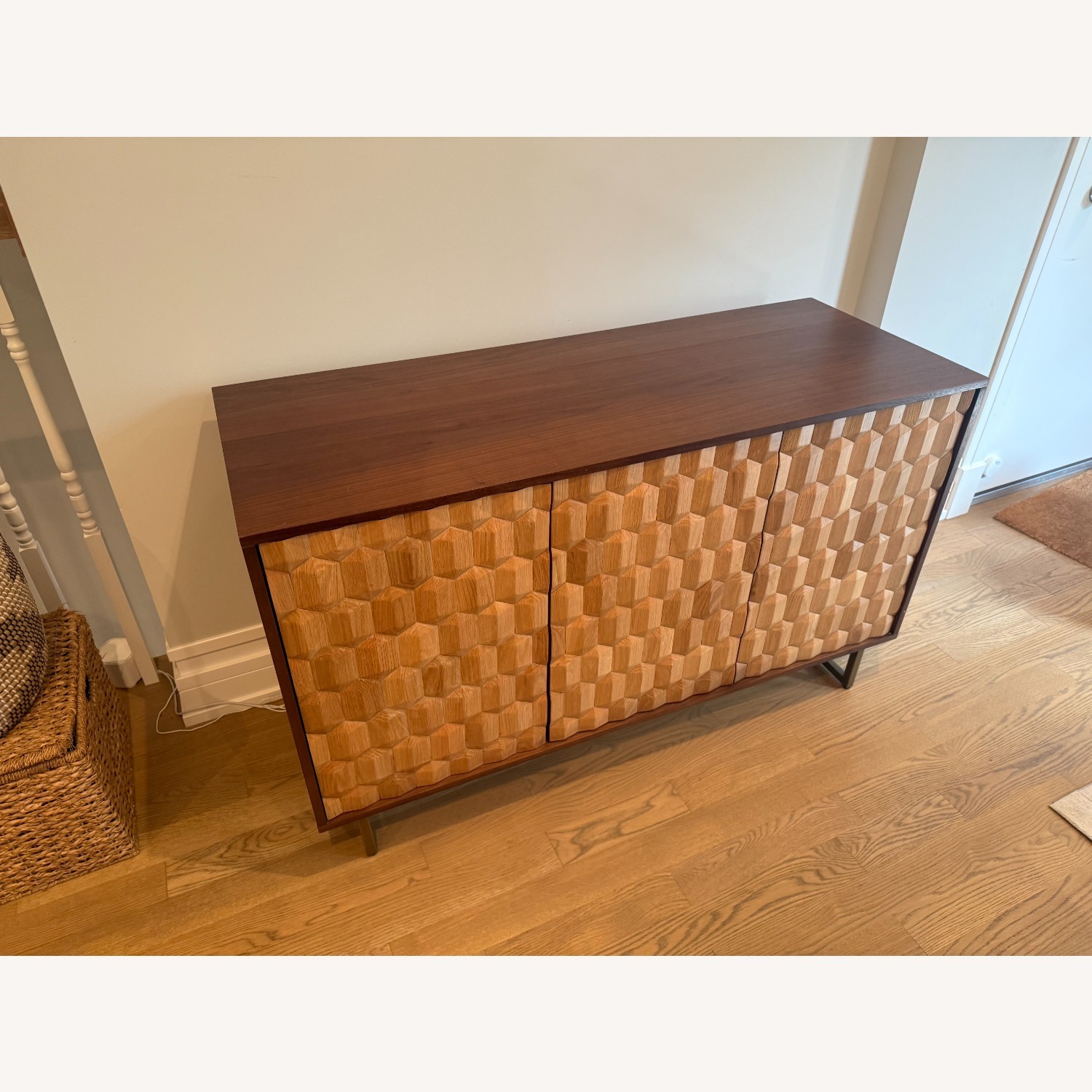 Article Geome 51" Sideboard - Walnut and Oak - image-1