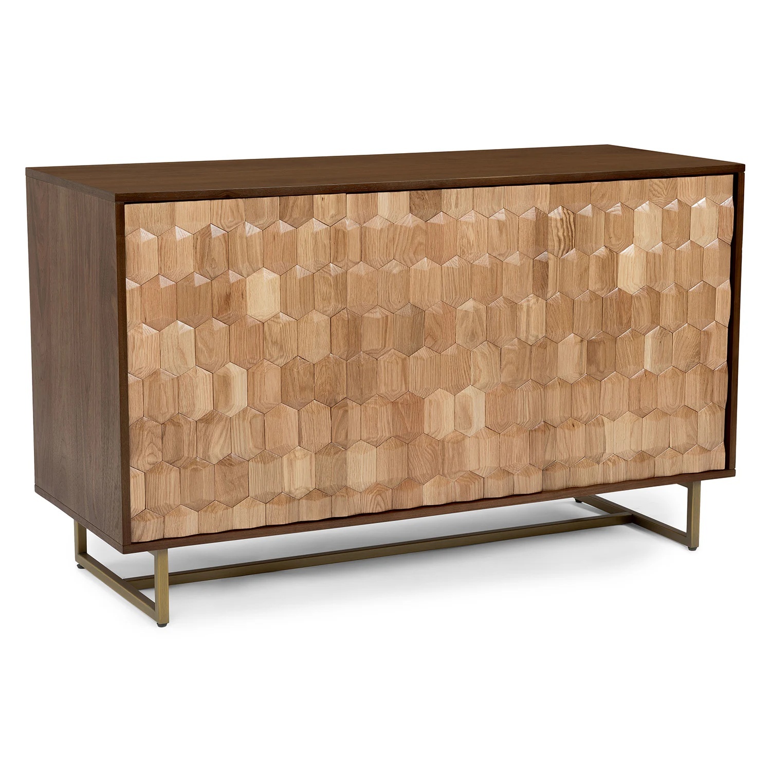 Article Geome 51" Sideboard - Walnut and Oak - image-4
