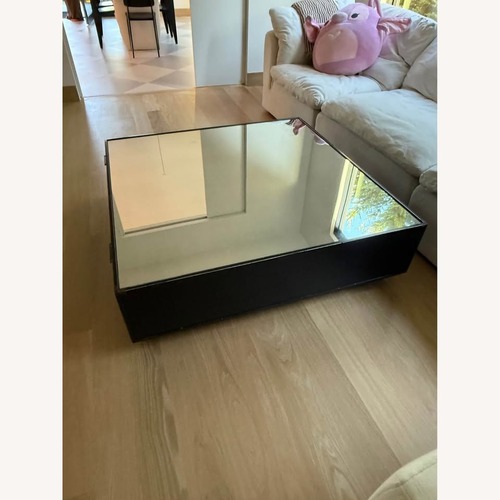Used Restoration Hardware Mirrored Coffee Table for sale on AptDeco