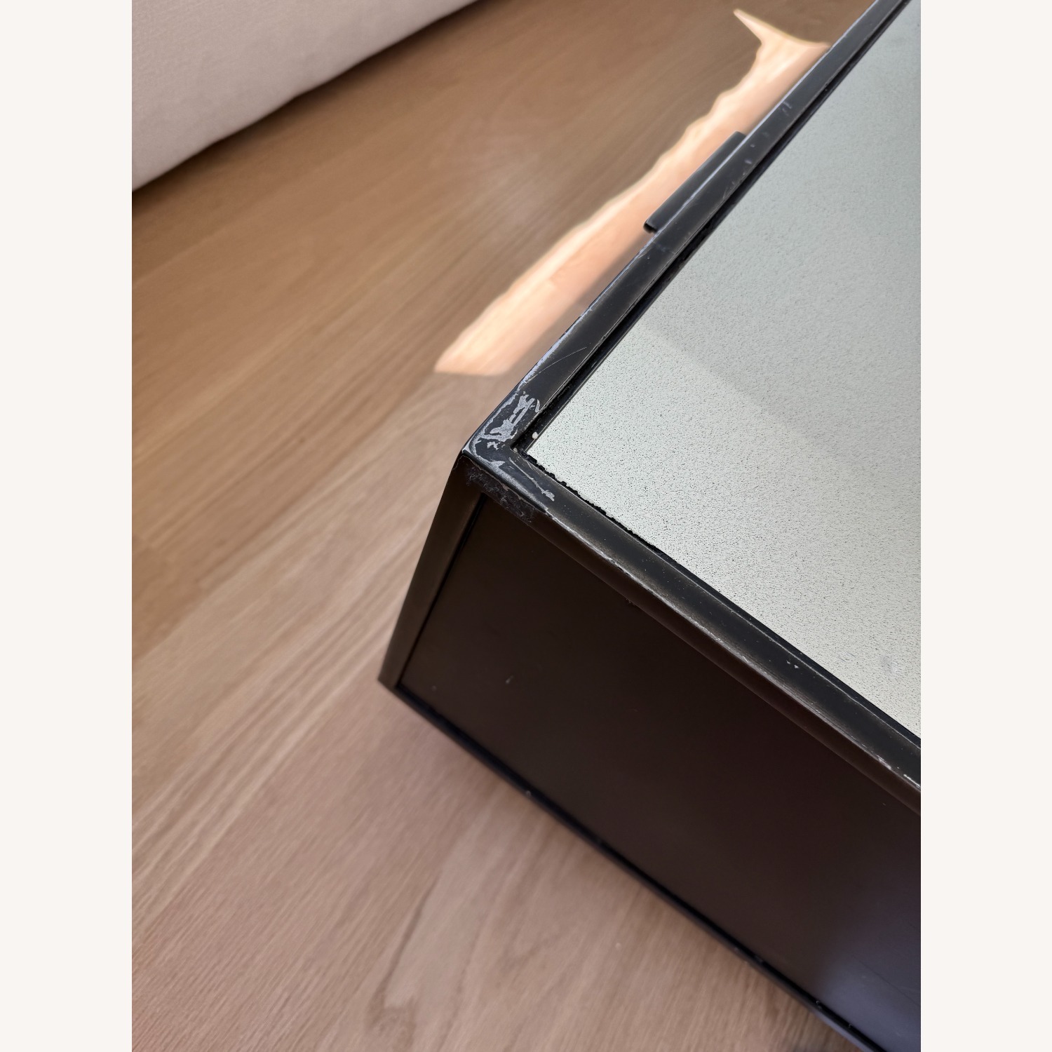 Restoration Hardware Mirrored Coffee Table - image-7