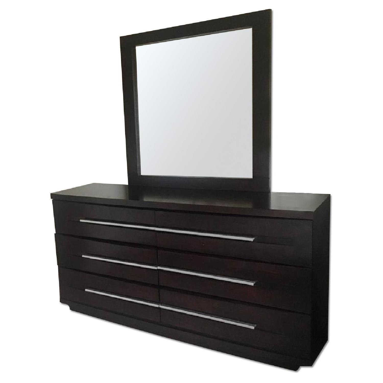Raymour & Flanigan Dresser with Mirror  - image-4