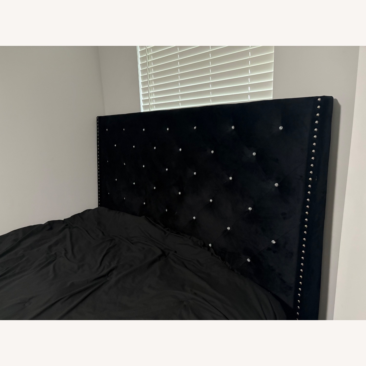 Black Dimond King Size Bed Frame - image-3