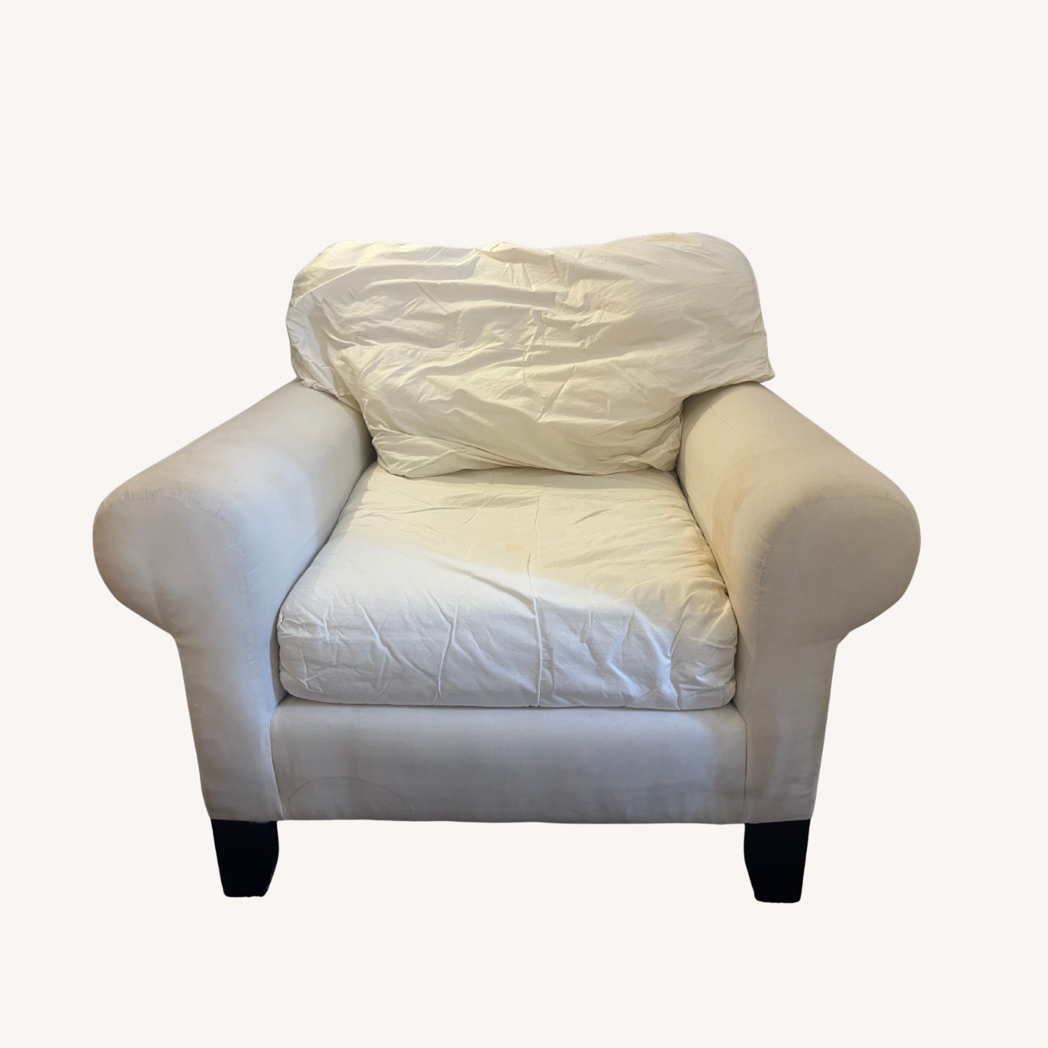 Mitchell Gold + Bob Williams Alexa White Armchair - image-1
