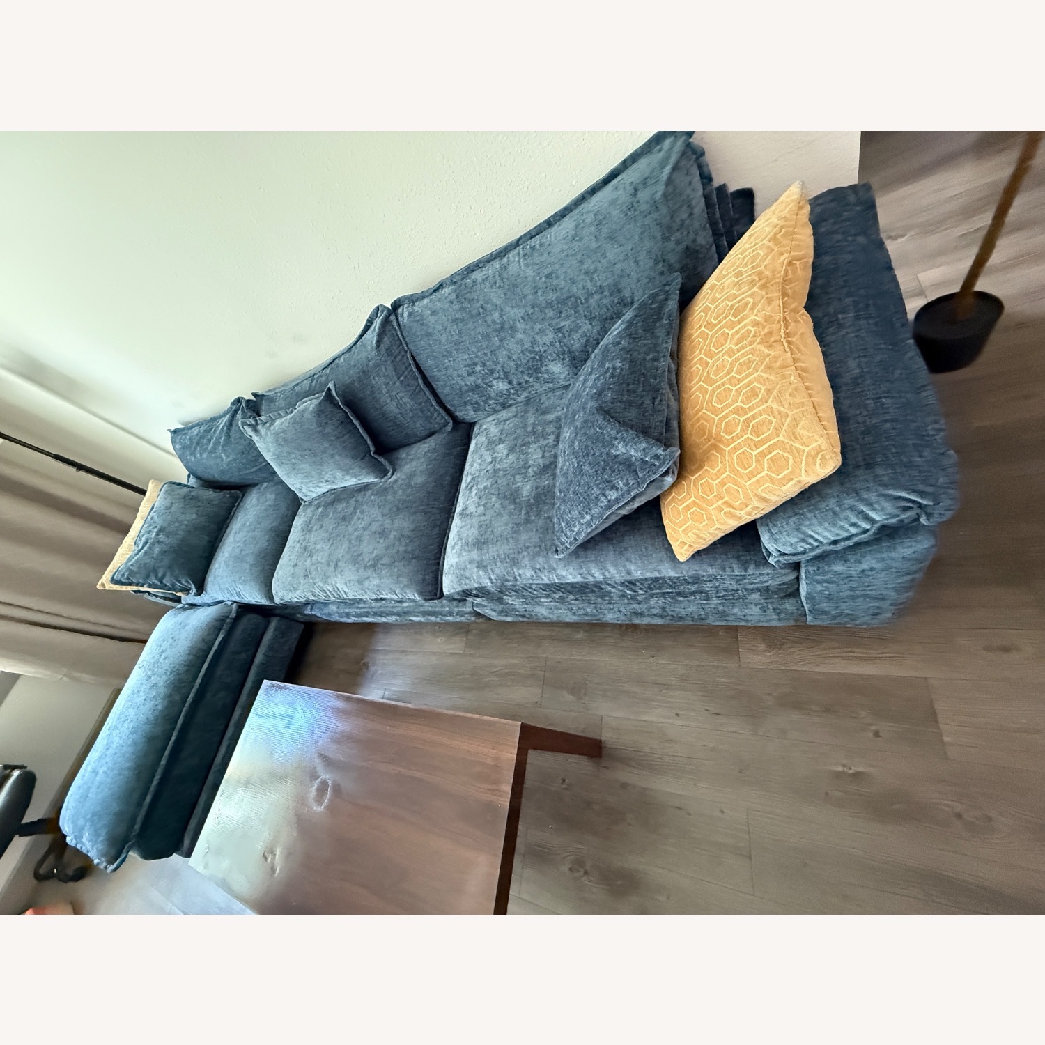 Modern Modular Sectional Cloud Sofa with Ottoman - image-1