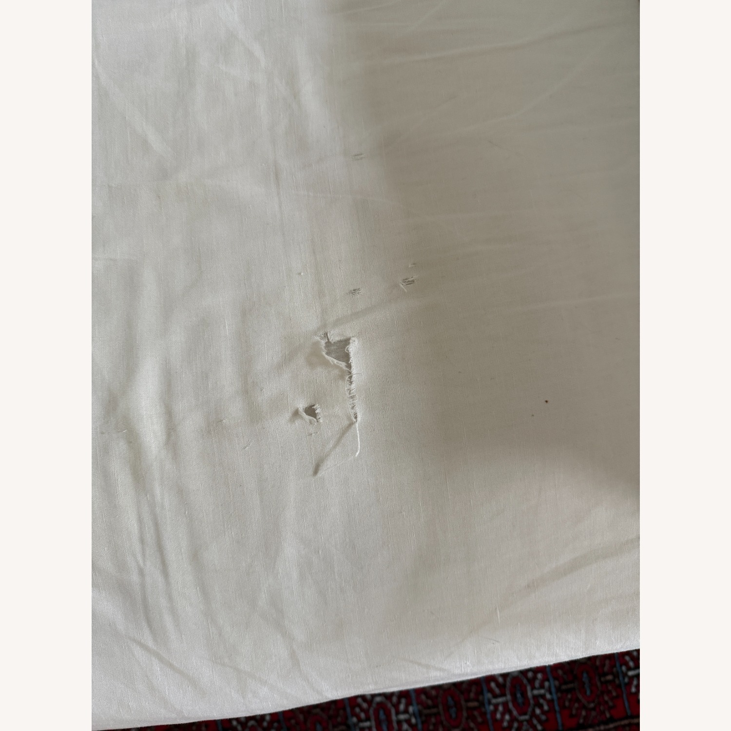 ABC Carpet and Home Ghost Slipcover Highback Armchair - White - image-3