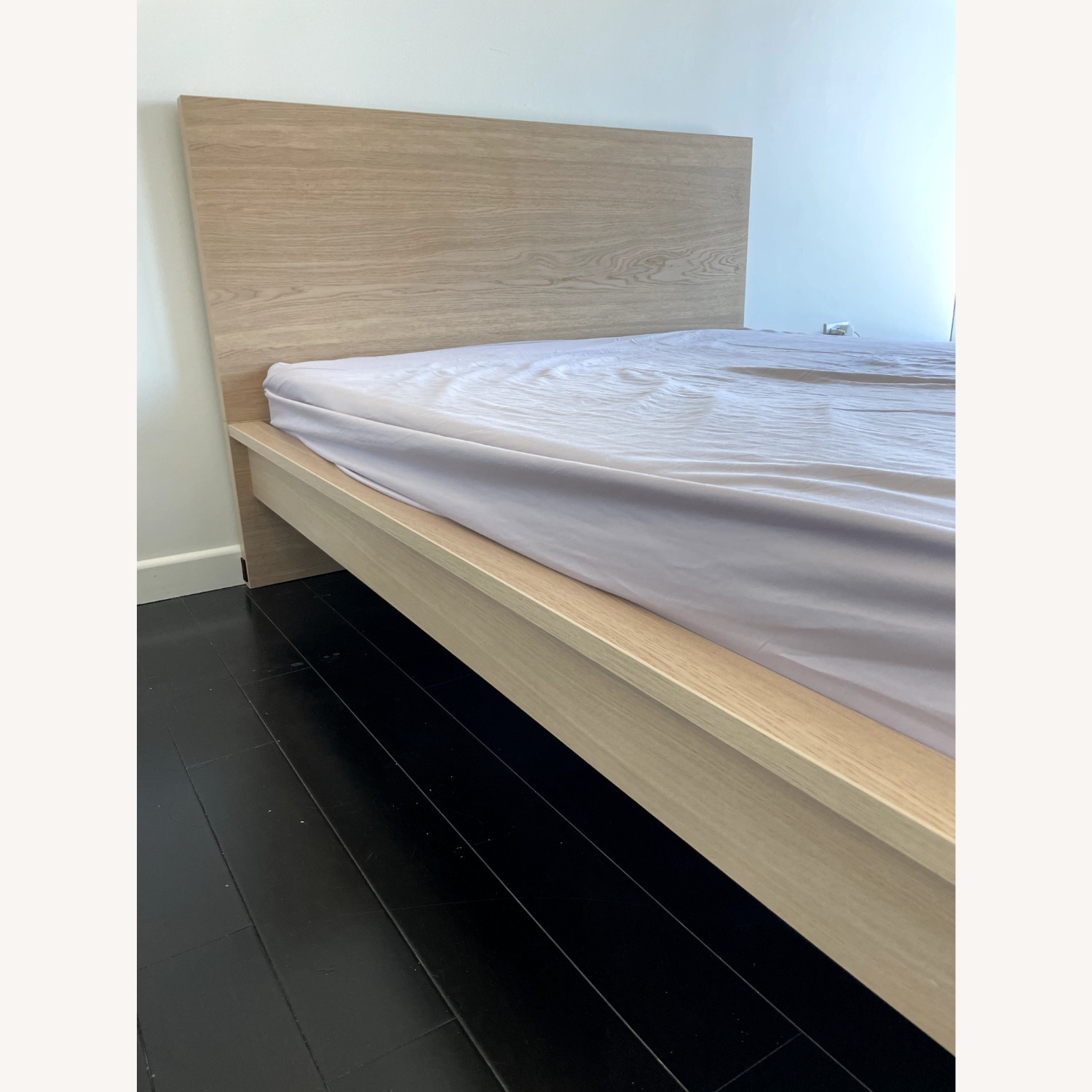 IKEA MALM Frame + LUROY Base + SKORVA Support Beam - image-2