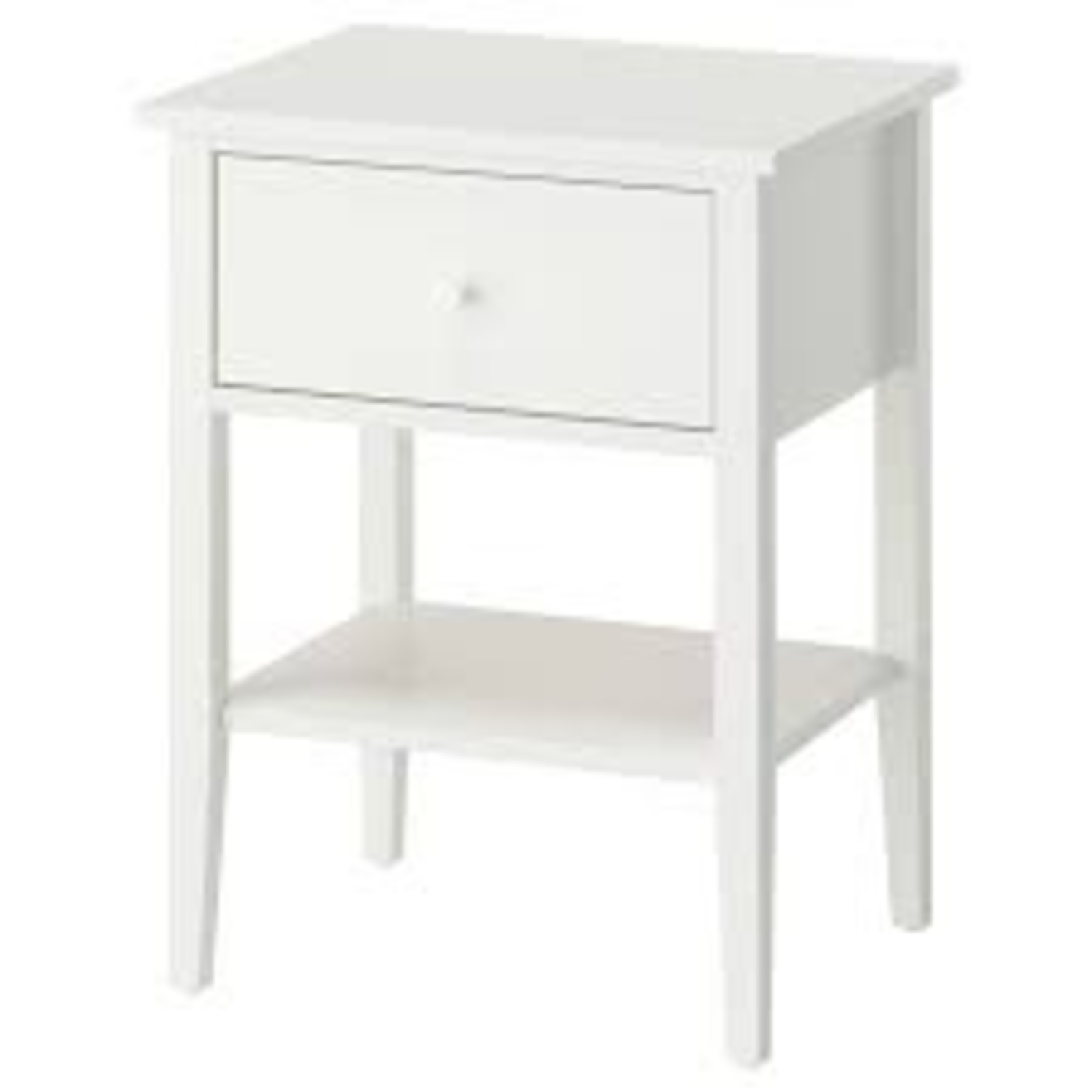 IKEA Gullaberg White Wood Nightstand - image-4
