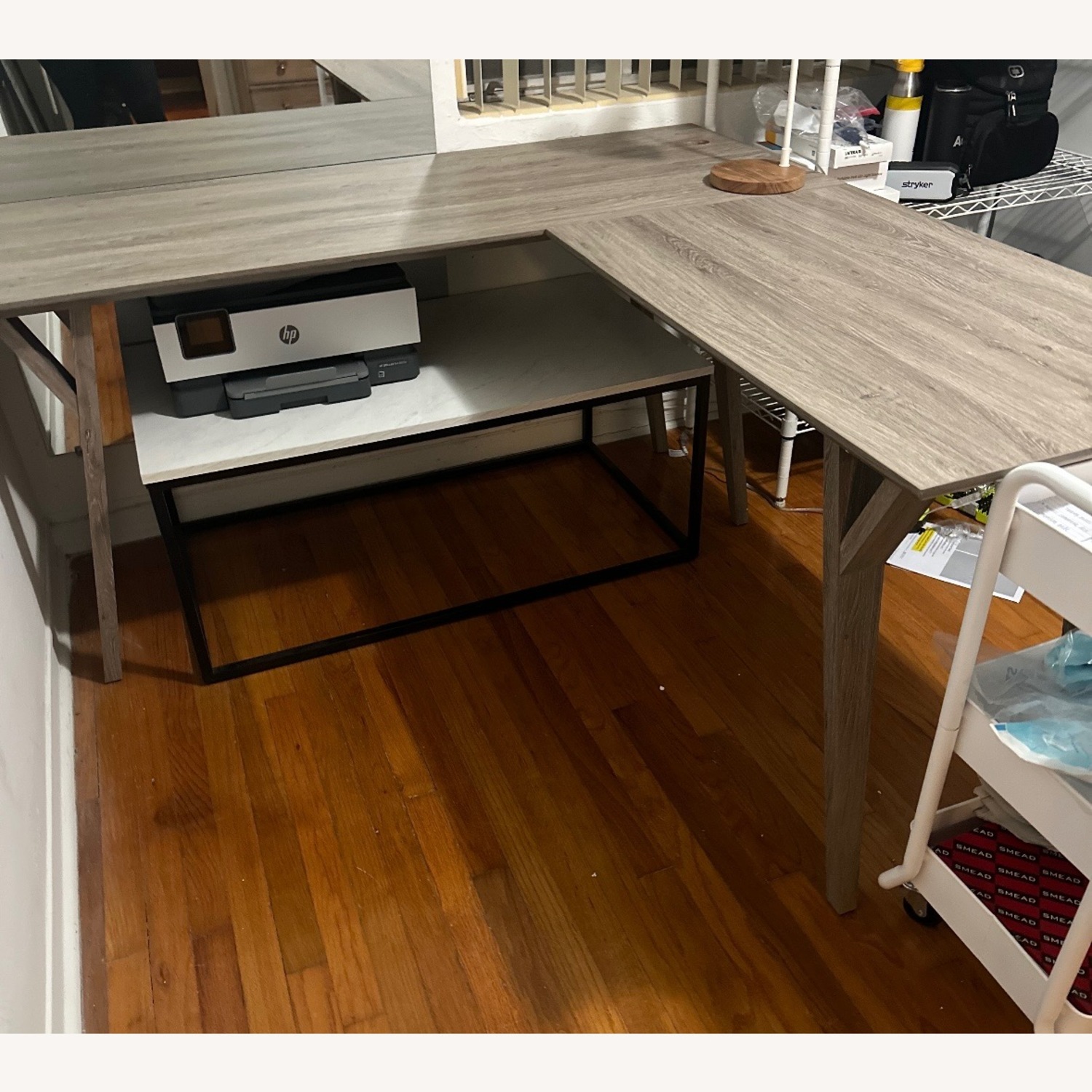 Office Depot Oak Corner Desk - image-4