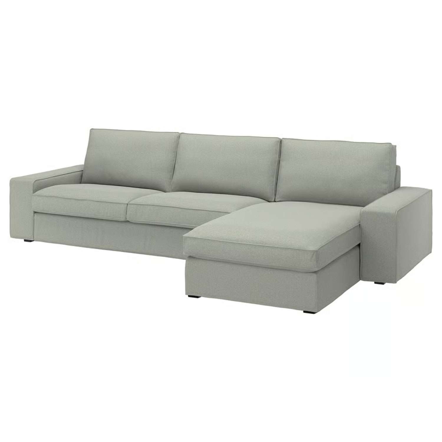IKEA KIVIK Light Green Loveseat and Chaise Combo - image-4