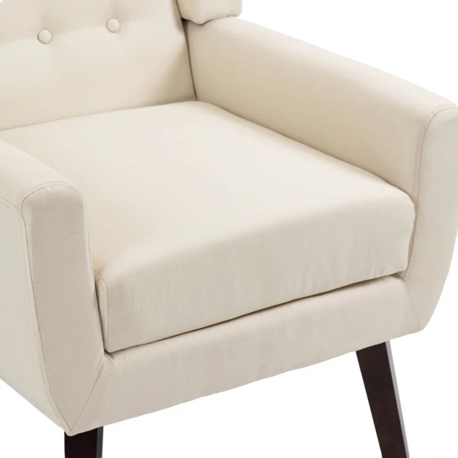 Wayfair Upholstered Armchair With Solid Wood Leg - image-6