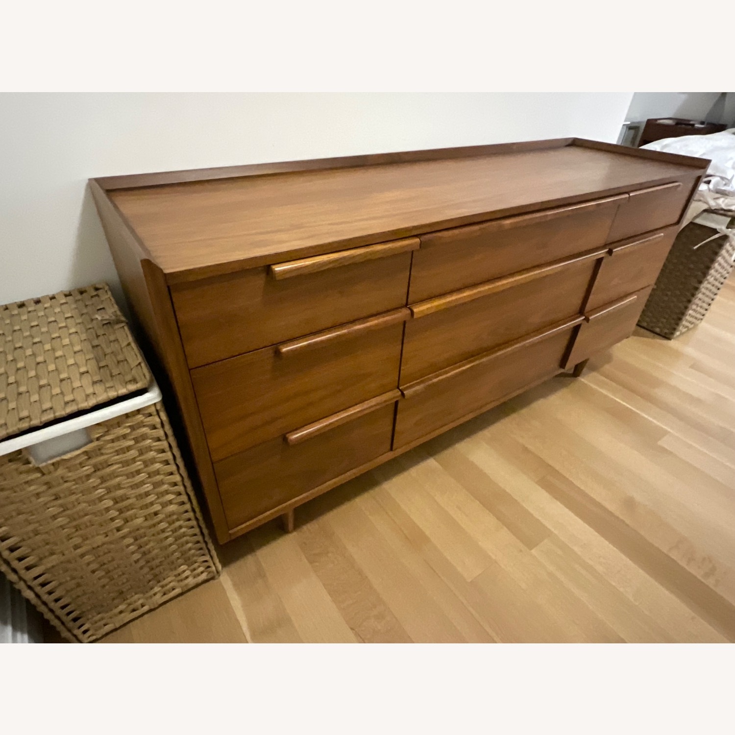 Crate & Barrel Tate Walnut Dresser - image-4
