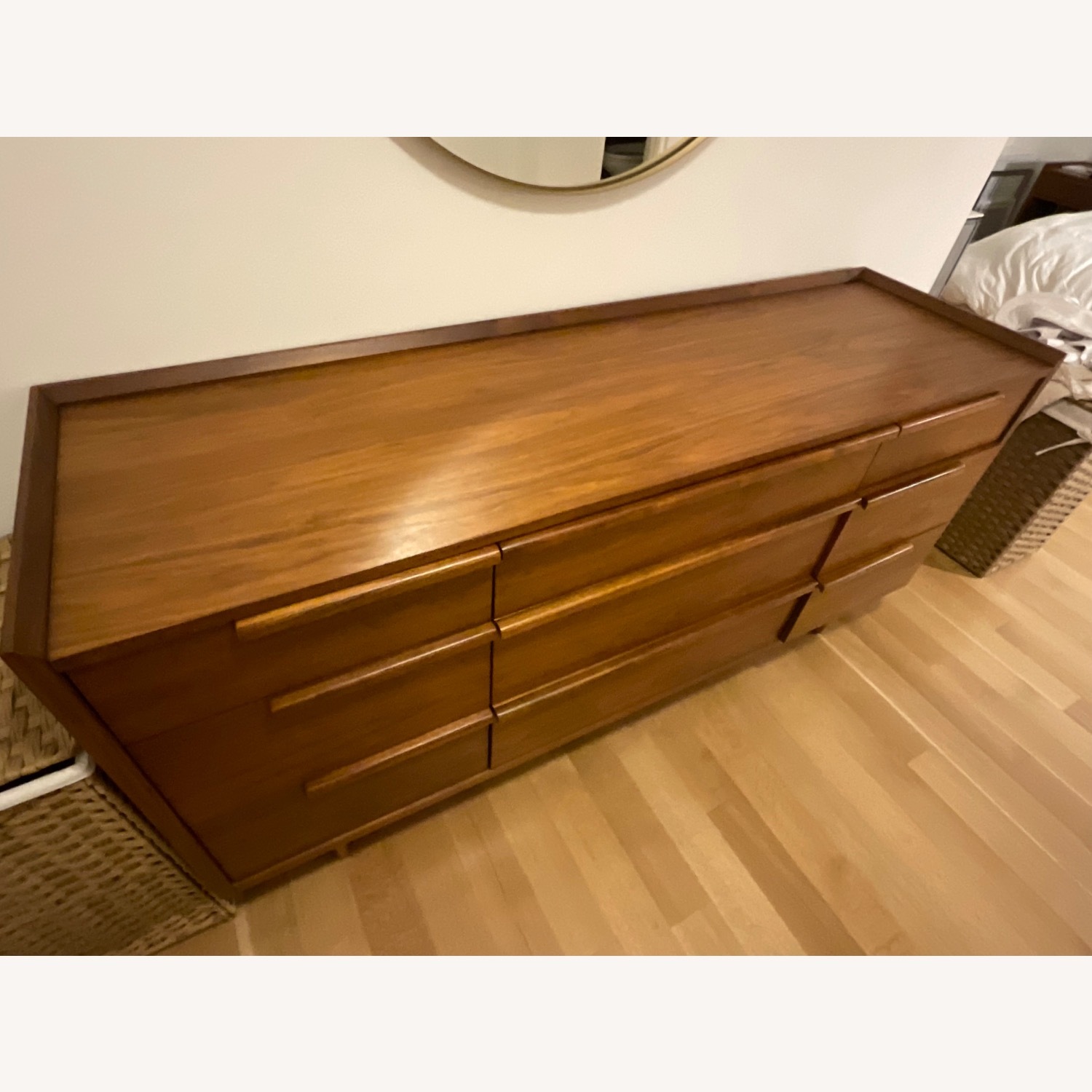 Crate & Barrel Tate Walnut Dresser - image-1