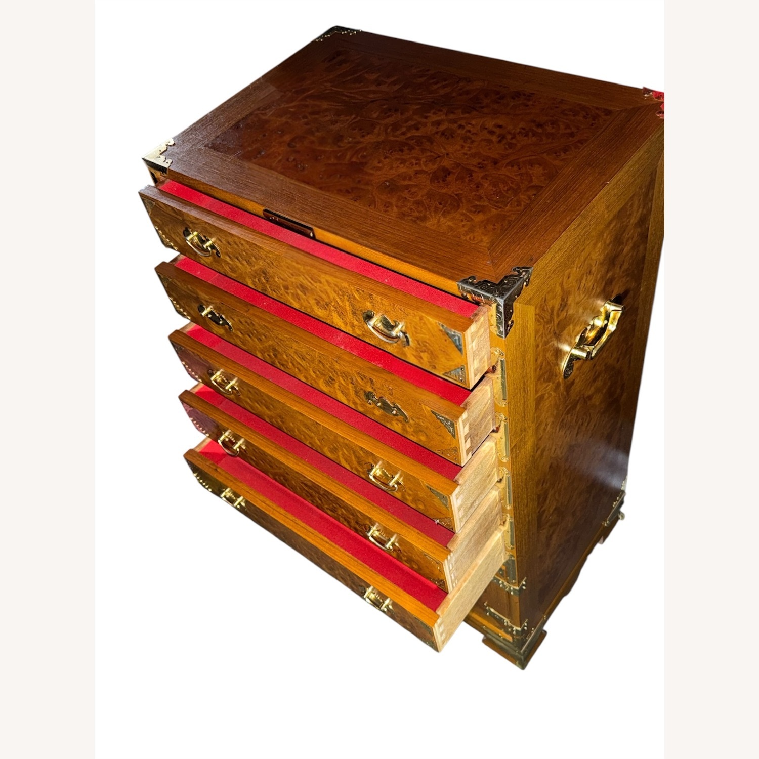 Authentic Antique Japanese Tansu Chest  - image-9