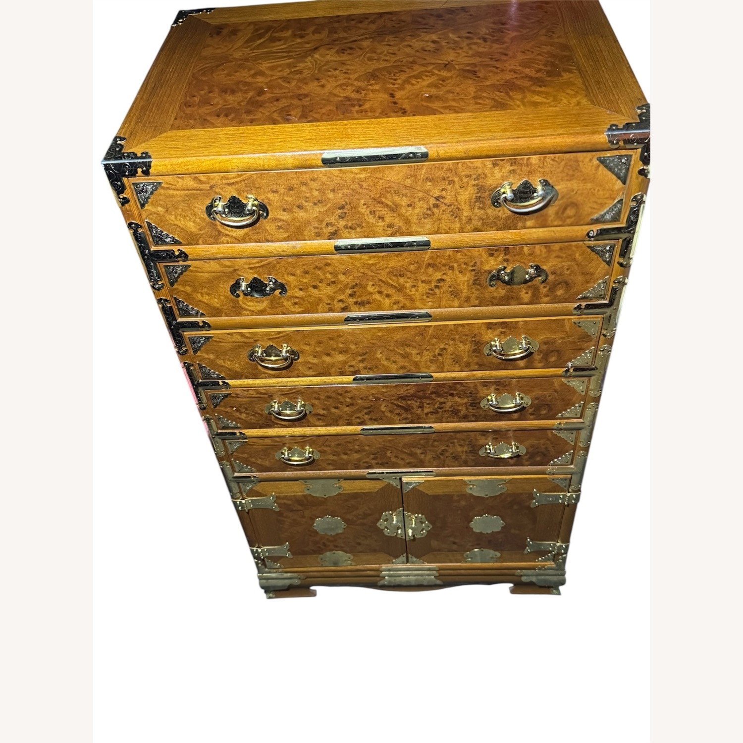 Authentic Antique Japanese Tansu Chest  - image-10