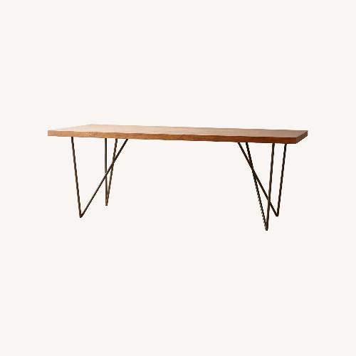 Used CB2 Dylan Dining Table 80" for sale on AptDeco