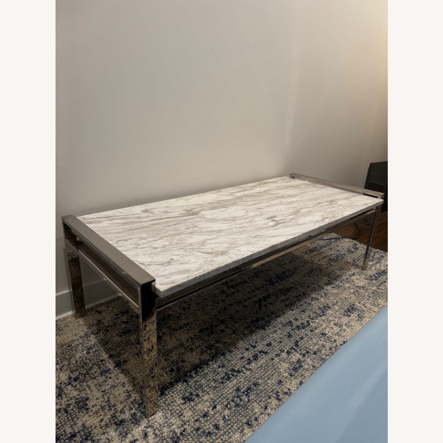 Mitchell Gold + Bob Williams Carerra Marble Coffee Table - image-2
