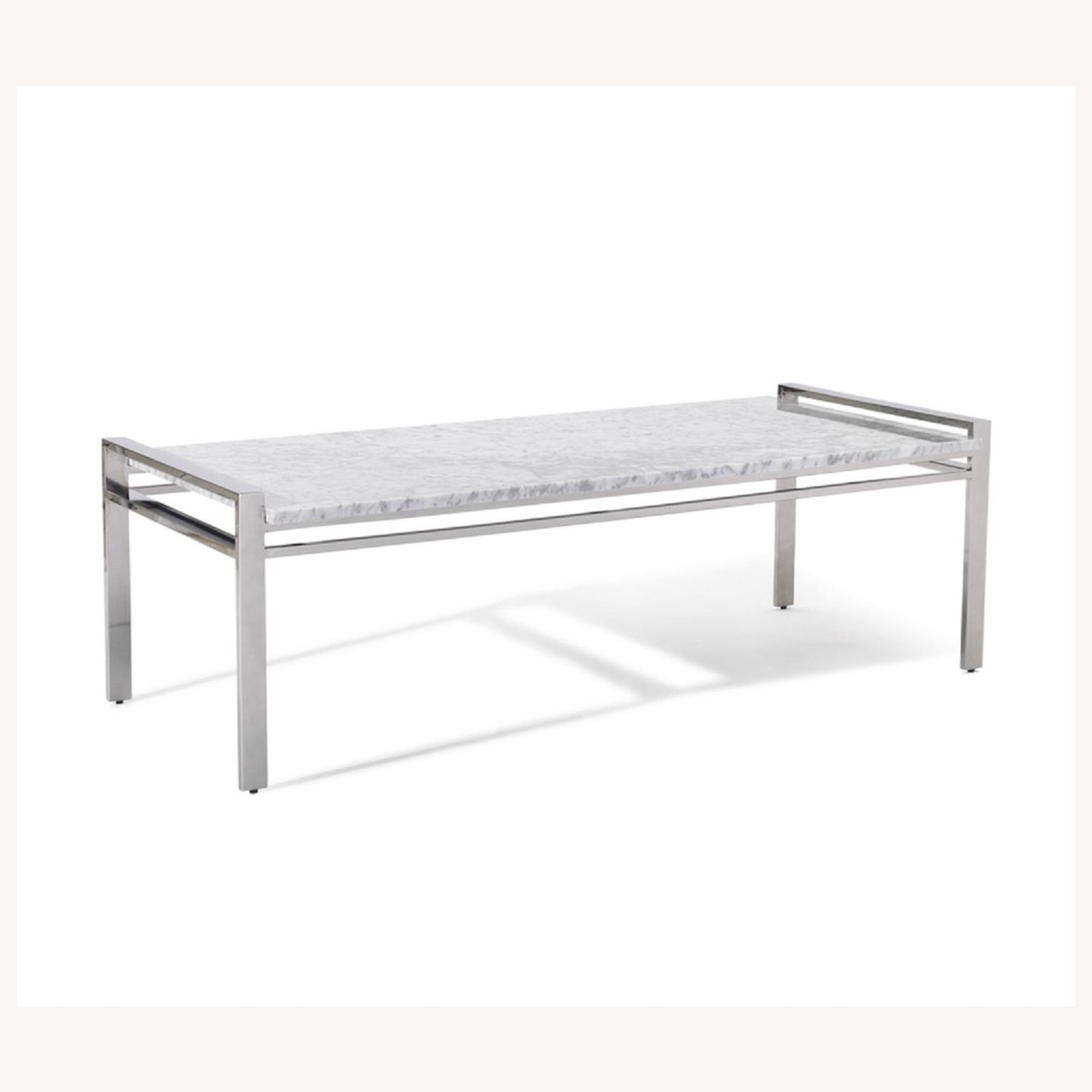 Mitchell Gold + Bob Williams Carerra Marble Coffee Table - image-1