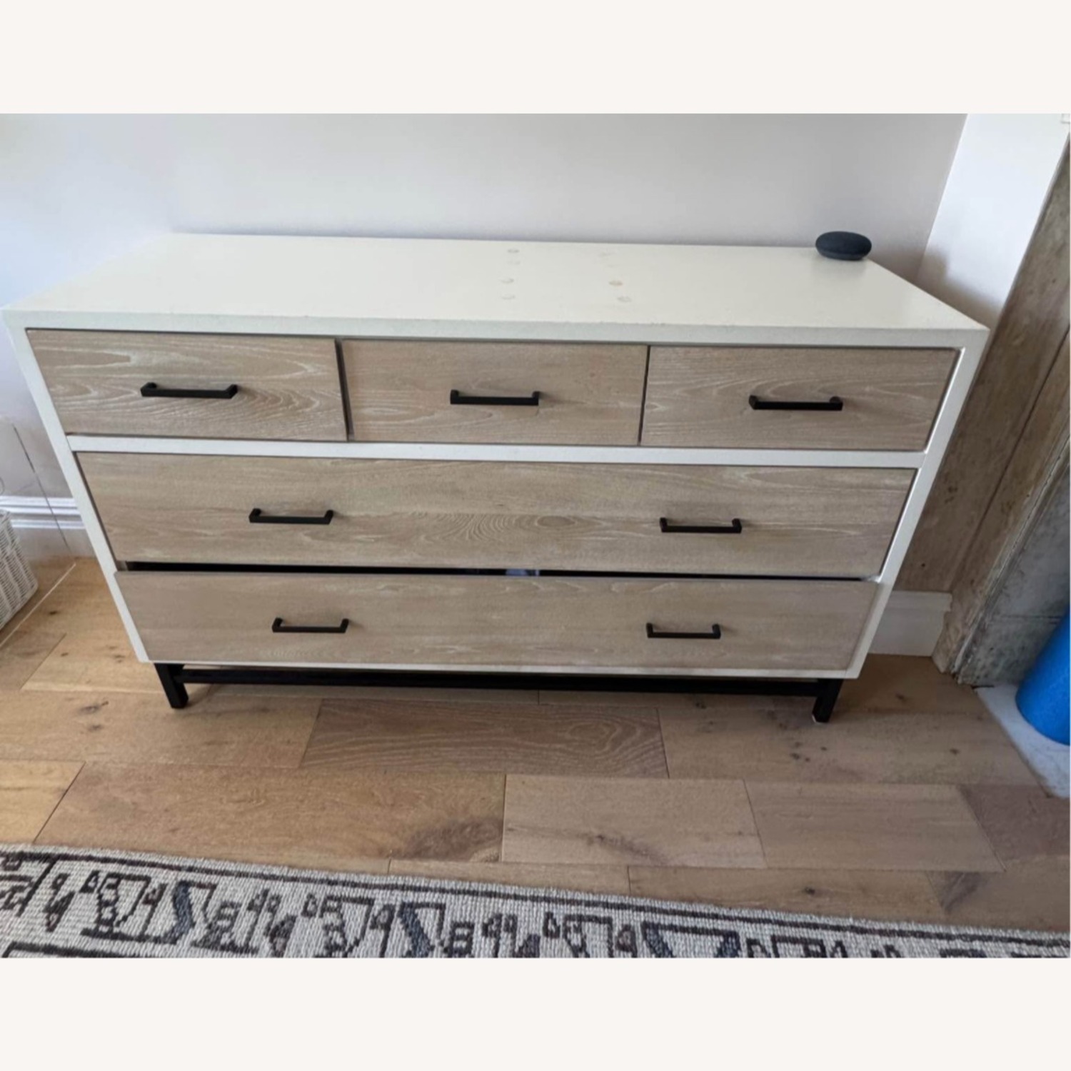 White Wood Dresser - image-2