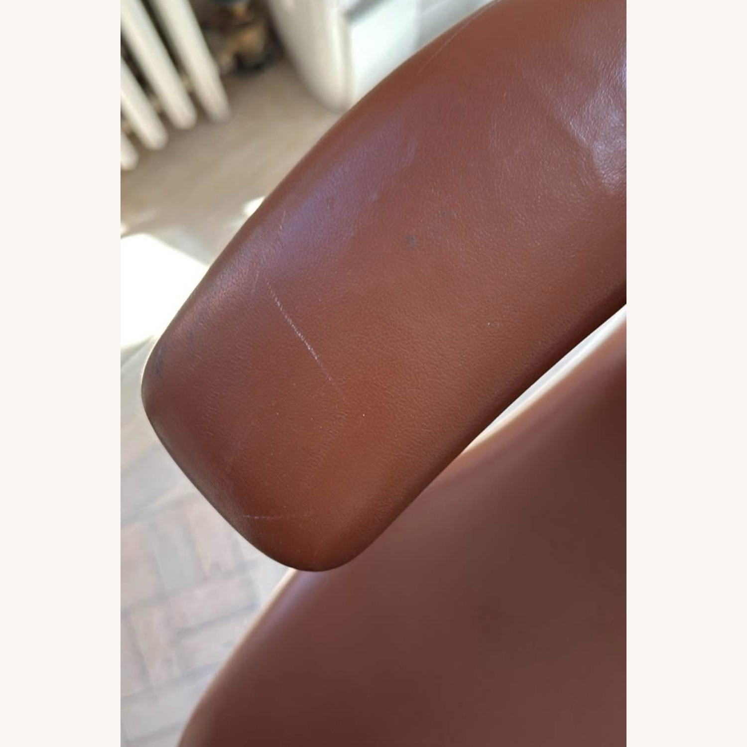 Humanscale Brown Leather Office Chair - image-3