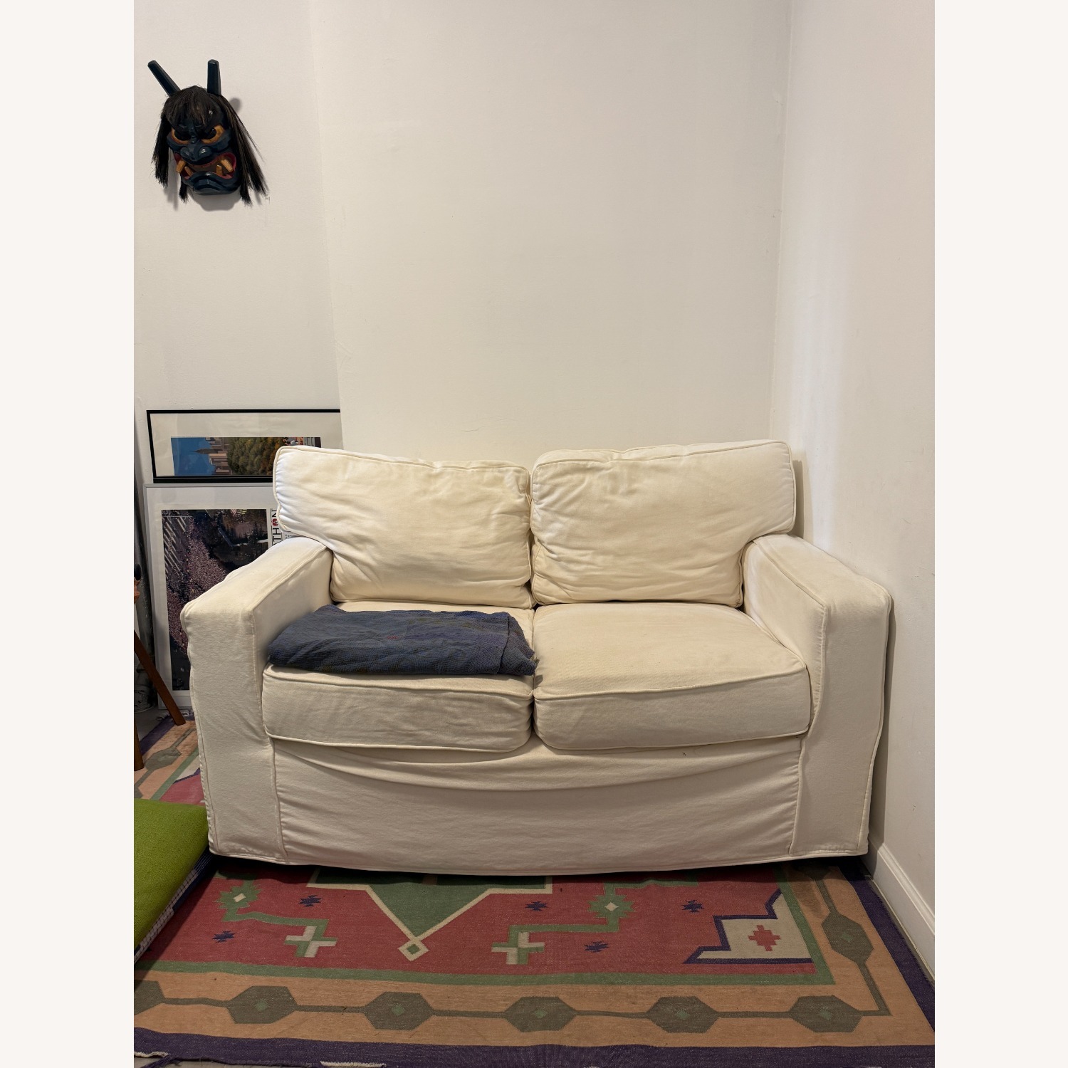 Pottery Barn PB Square Arm Loveseat - image-1