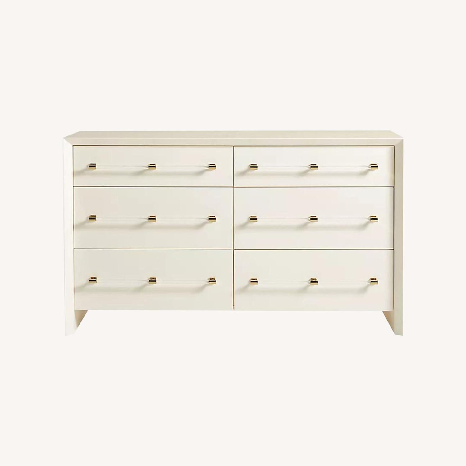 Anthroplogie Merriton White Dresser