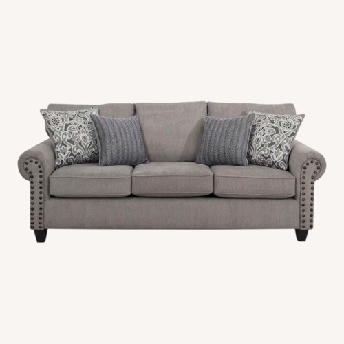 Used Raymour & Flanigan Chenille Sofa for sale on AptDeco