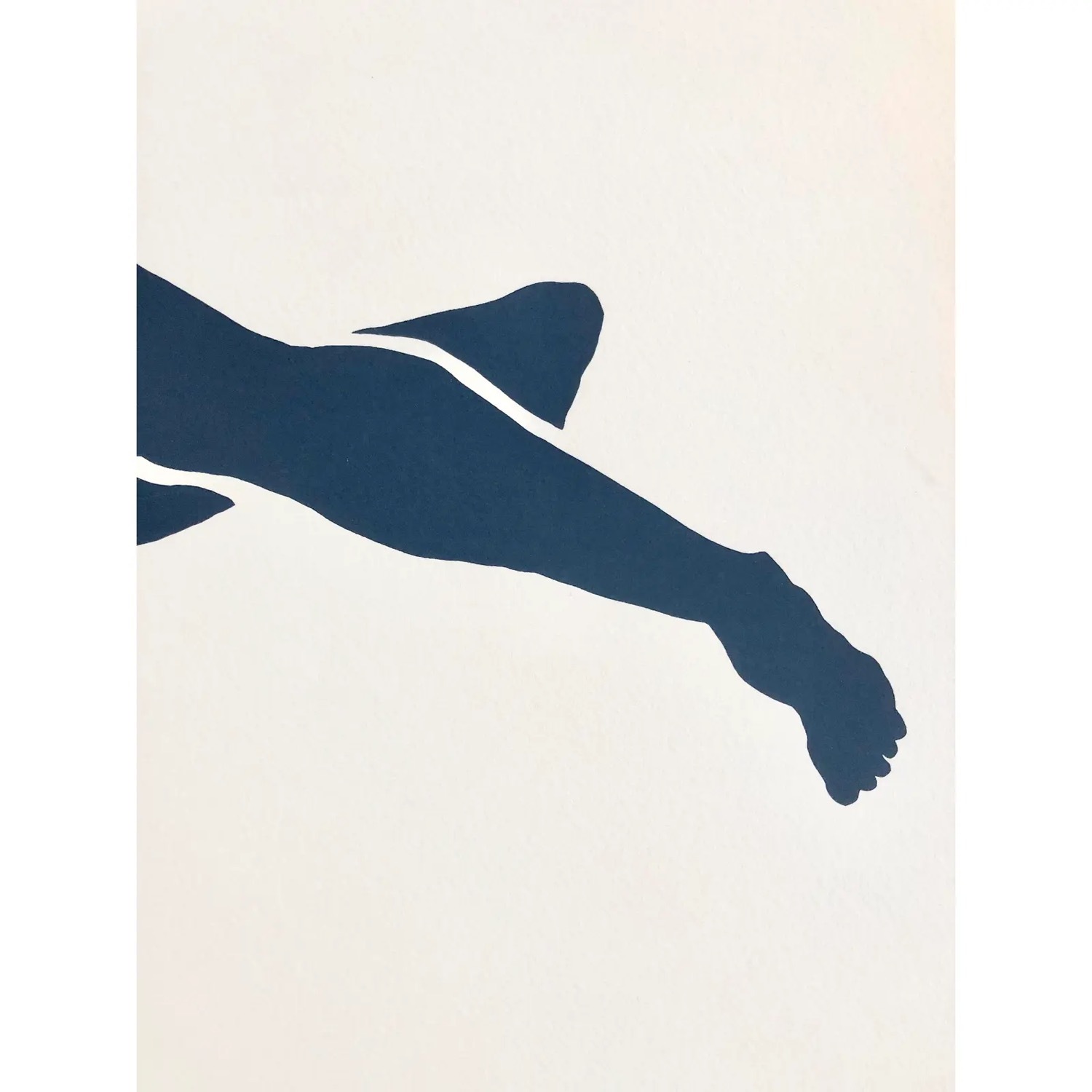 Mid Century Silk Screen Nude 2 by Frank Herz 1975 - image-6