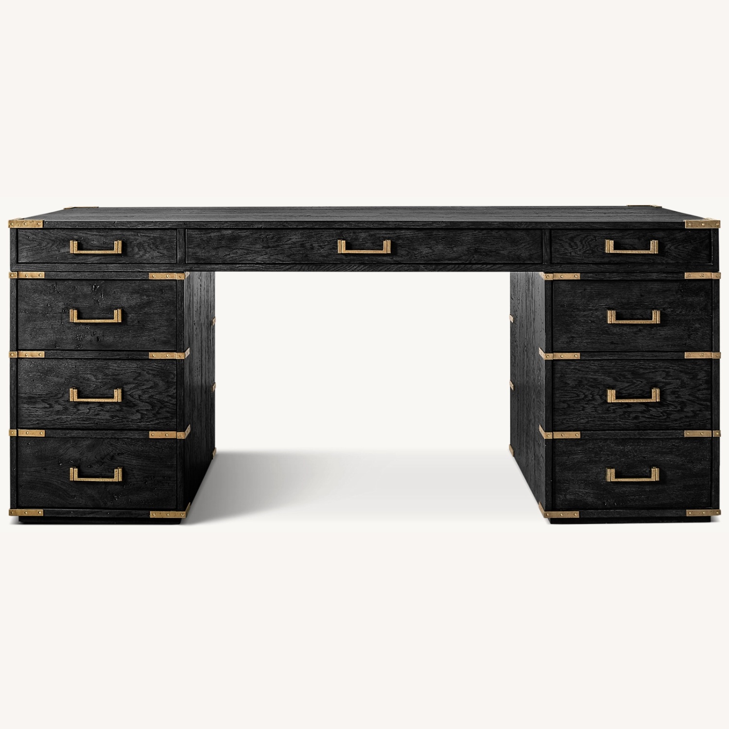 Restoration Hardware Cayden Campaign Desk - image-0