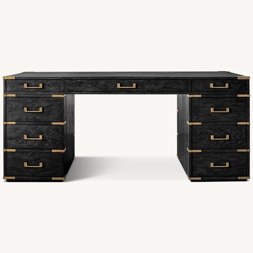 Used Restoration Hardware Cayden Campaign Desk for sale on AptDeco