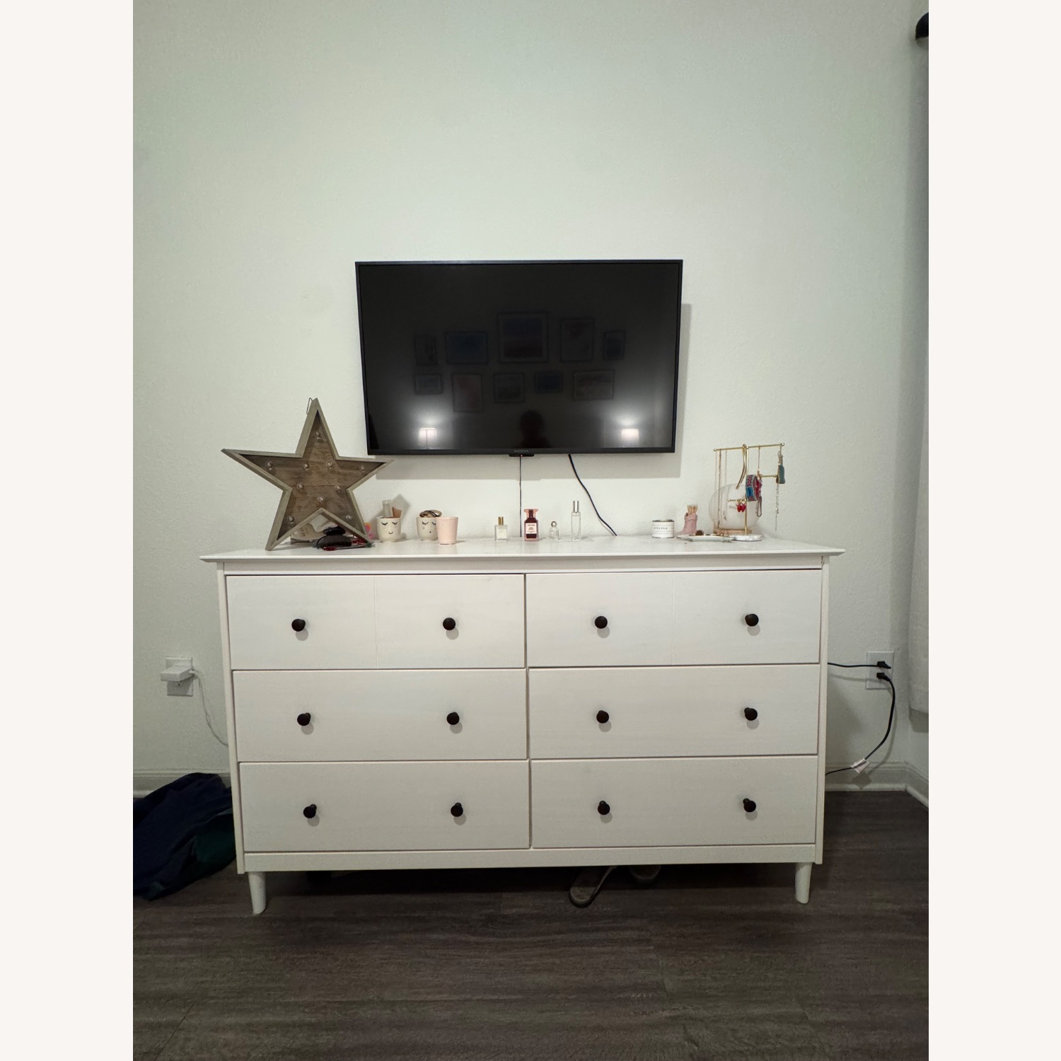 Wade Logan 6 Drawer Solid Wood Double Dresser - image-1