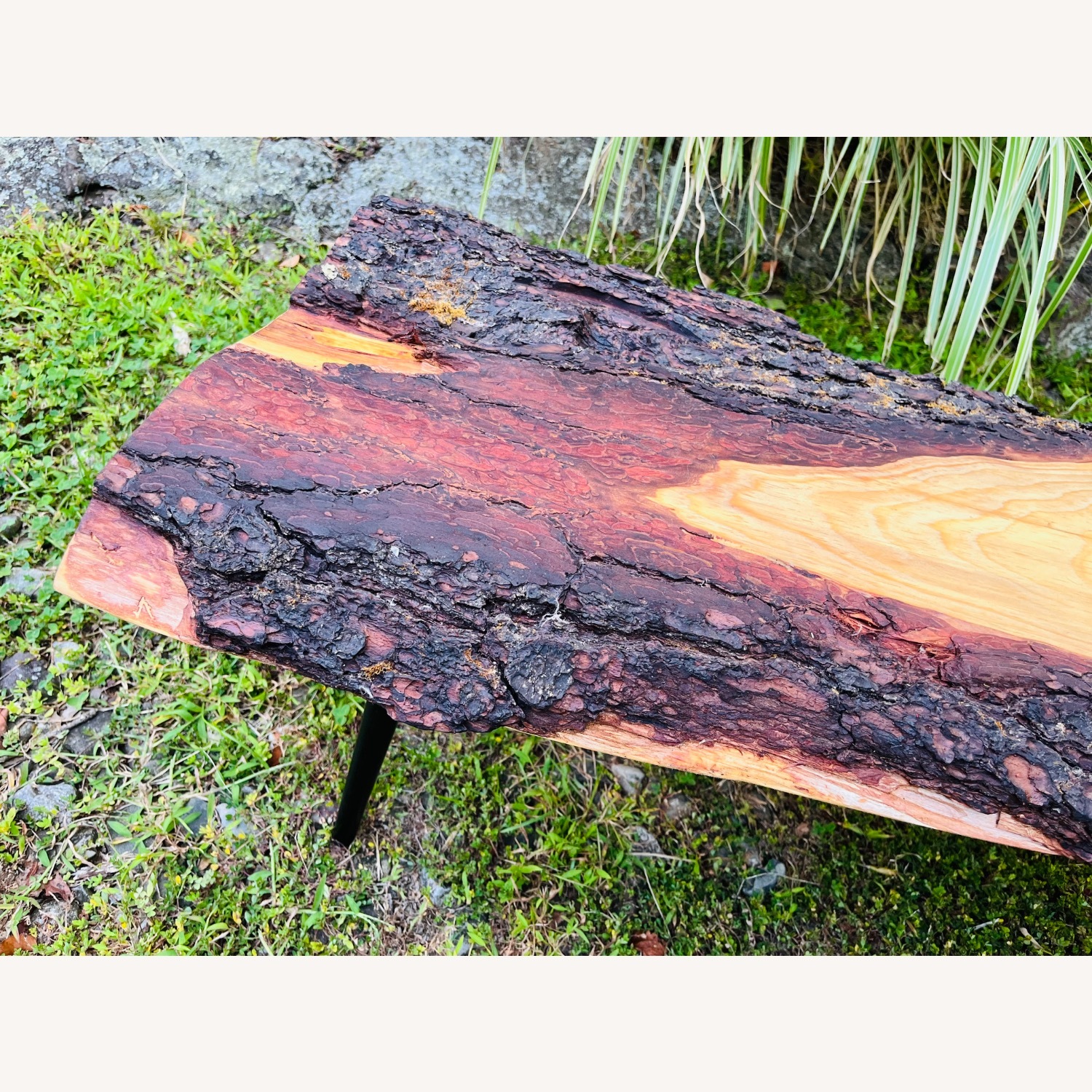 Mid Century Style Live Edge Coffee Table Mod - image-7