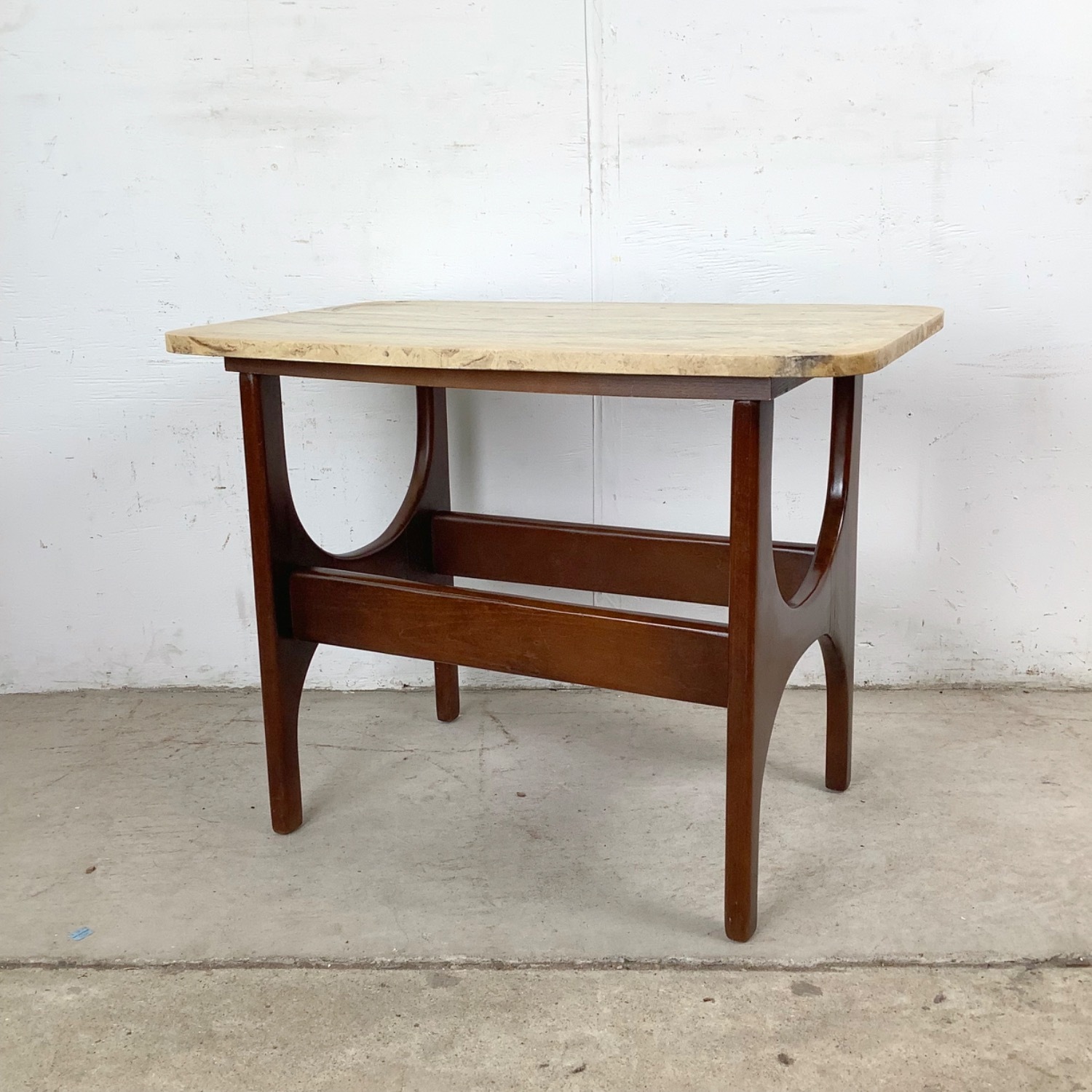 Mid-Century Sculptural End Table - image-8